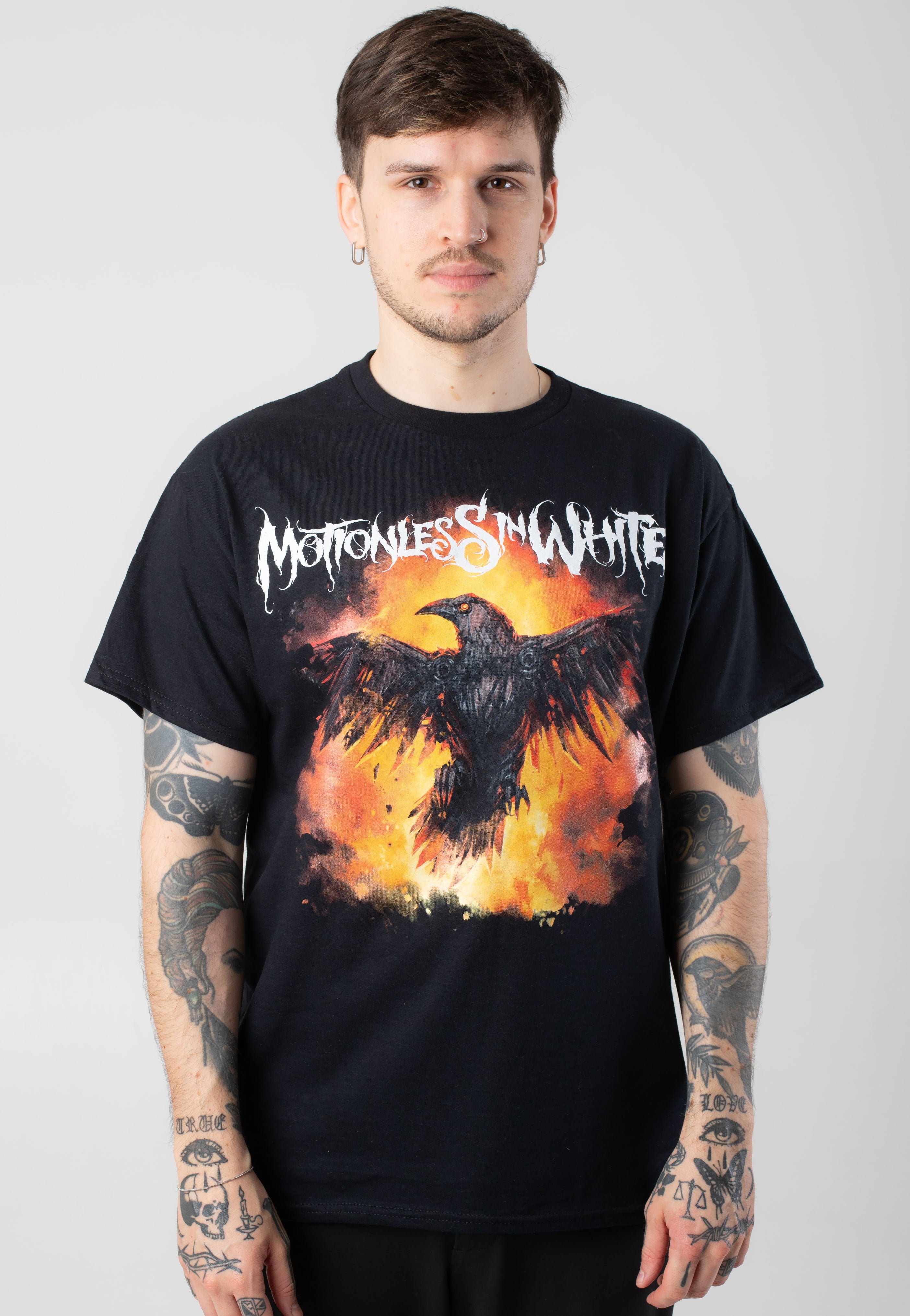 Motionless In White - Burning Crow Glow In The Dark - T-Shirt Cheap Buy