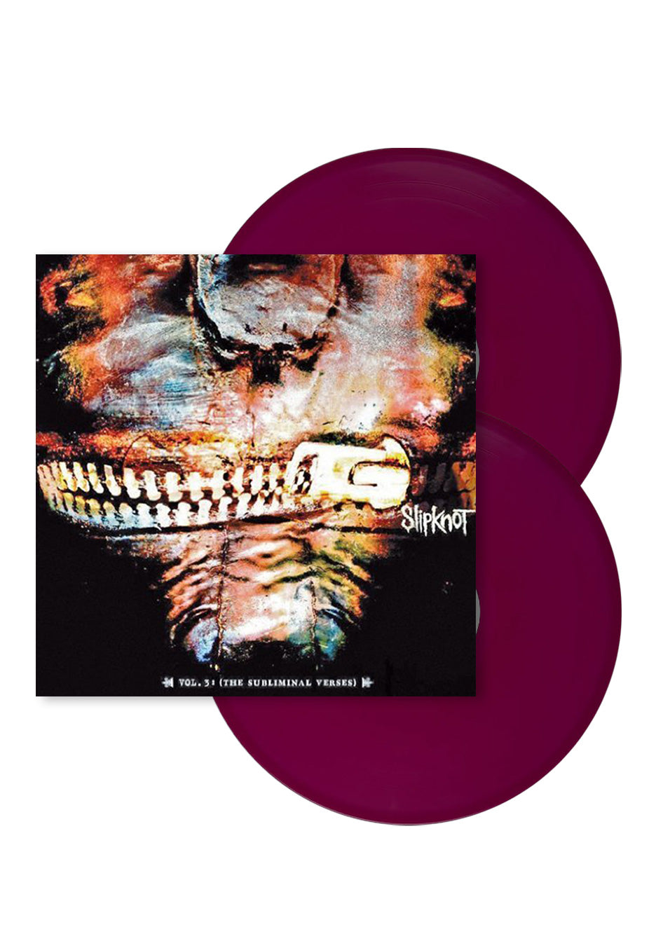 Slipknot - Vol.3 The Subliminal Verses Ltd. Grape - Colored 2 Vinyl Really For Sale