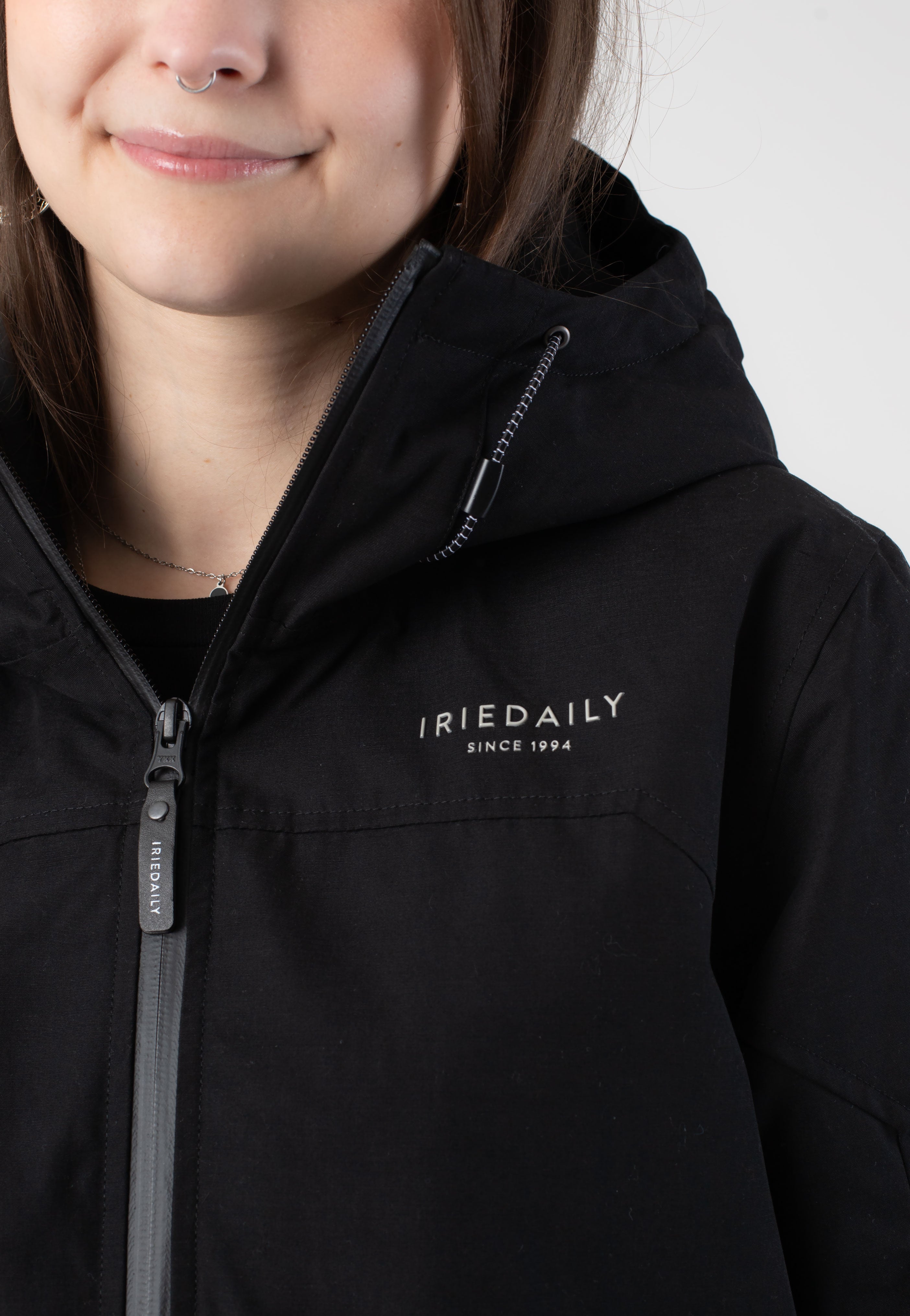 Iriedaily - Kat Hooded Black - Jacket Looking For Sale Online