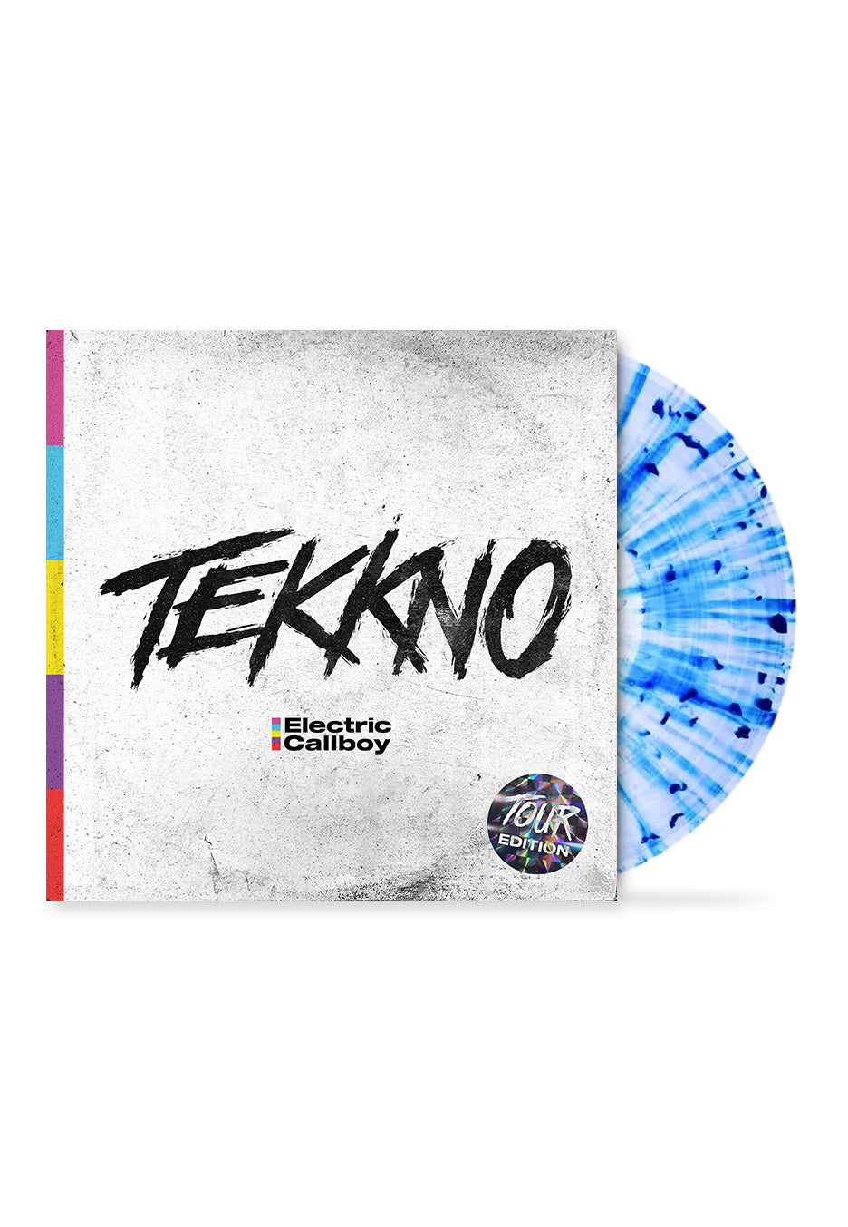 Electric Callboy - TEKKNO (Tour Edition) Ltd. Ultra Clear-Blue Splattered - Colored Vinyl Cheap The Cheapest