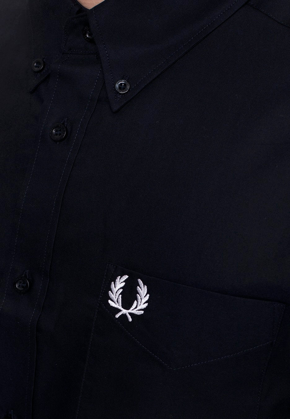 Fred Perry - Oxford Navy - Shirt Original For Sale