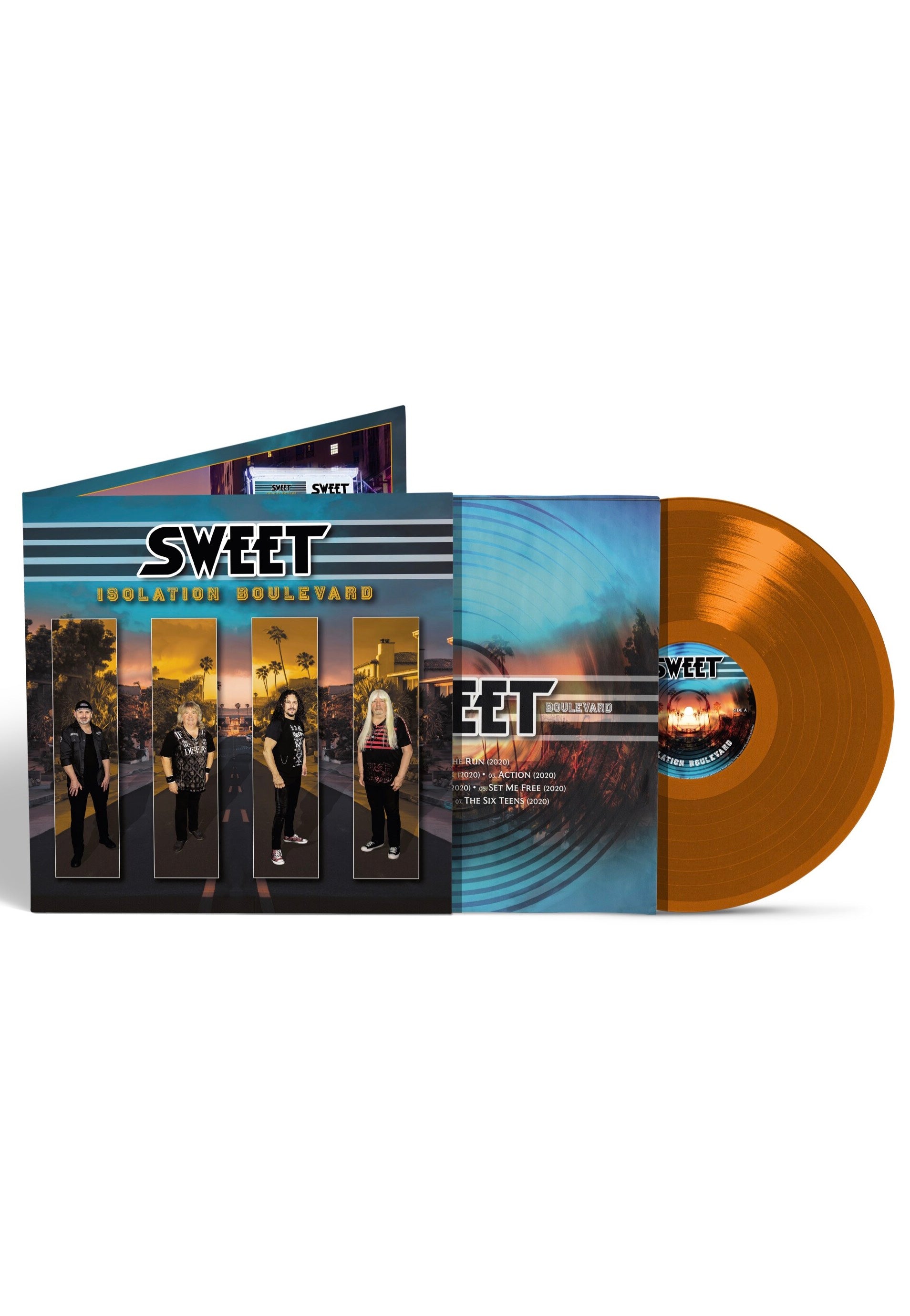 Sweet - Isolation Boulevard Ltd. Transparent Orange - Colored Vinyl Browse Cheap Pice