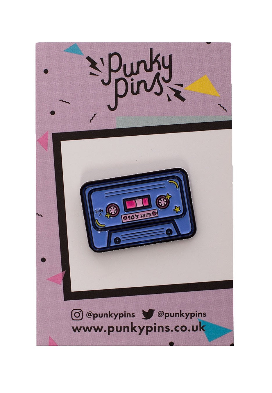 Punky Pins - 90's Mix Tape Enamel - Pin