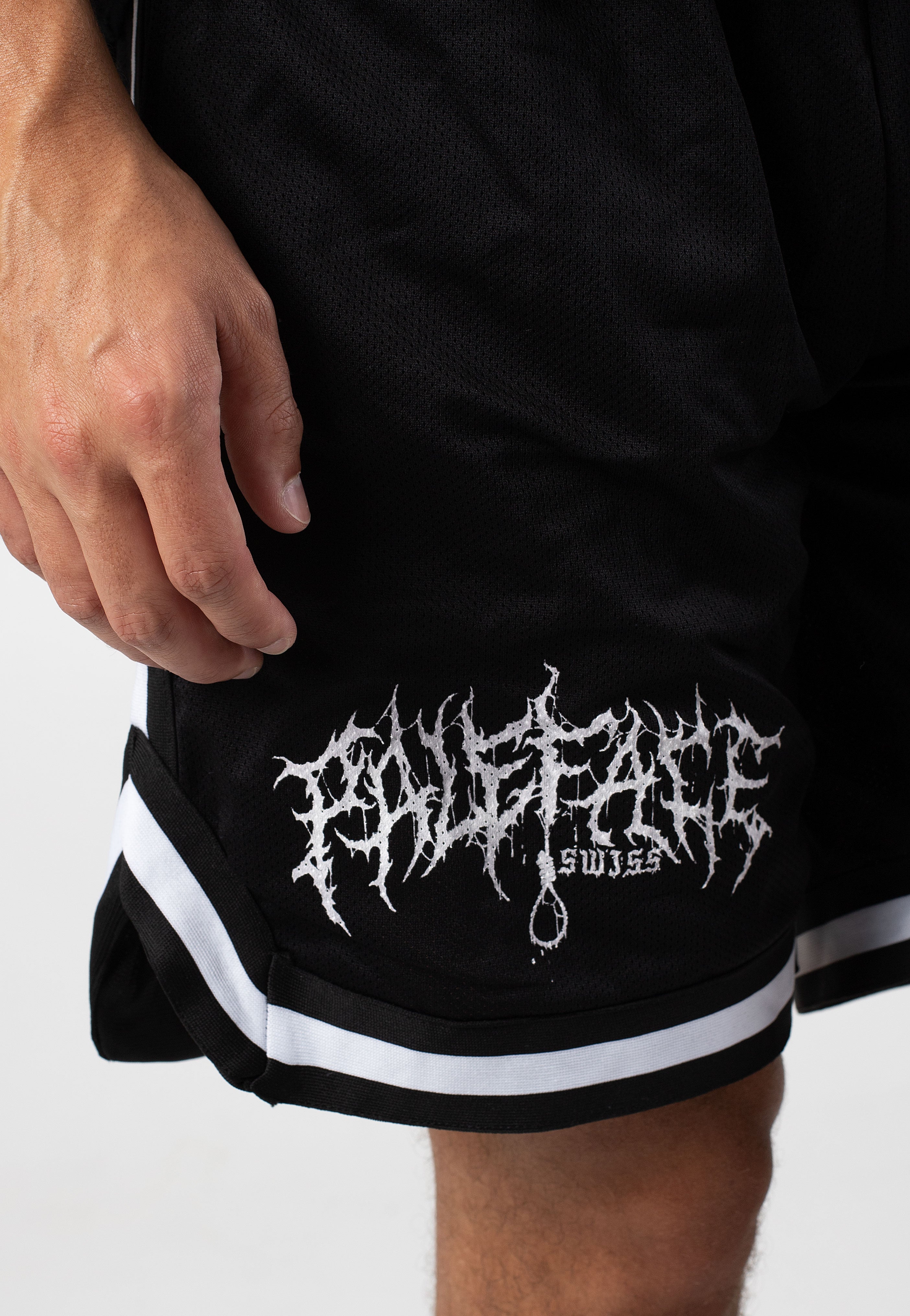 Paleface Swiss - Logo Striped - Shorts Nicekicks Cheap Pice