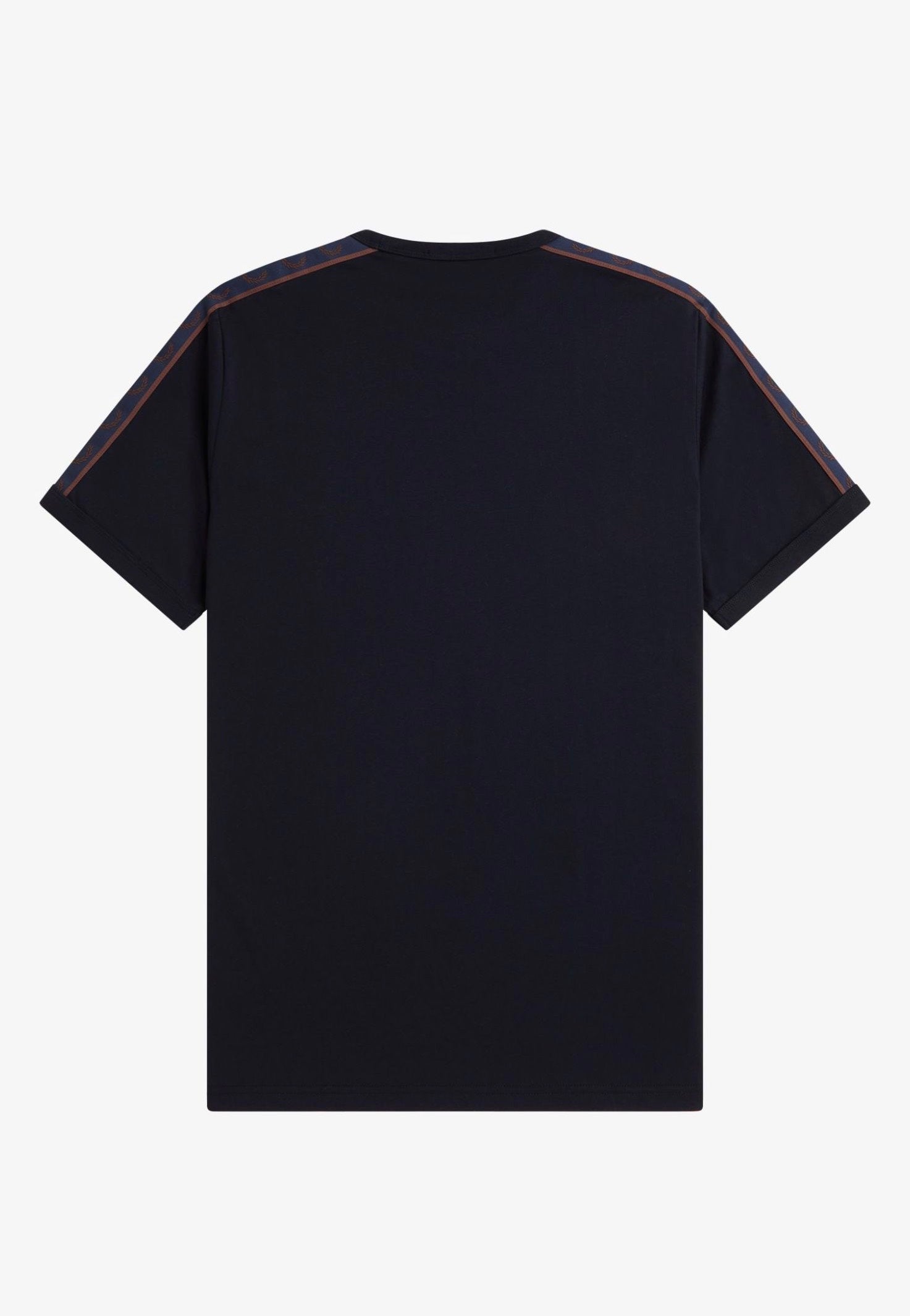 Fred Perry - Contrast Tape Ringer Navy/Crrgroabric - T-Shirt Sale Extremely