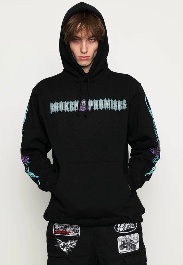 Broken Promises - Other Side Black - Hoodie Outlet For Nice