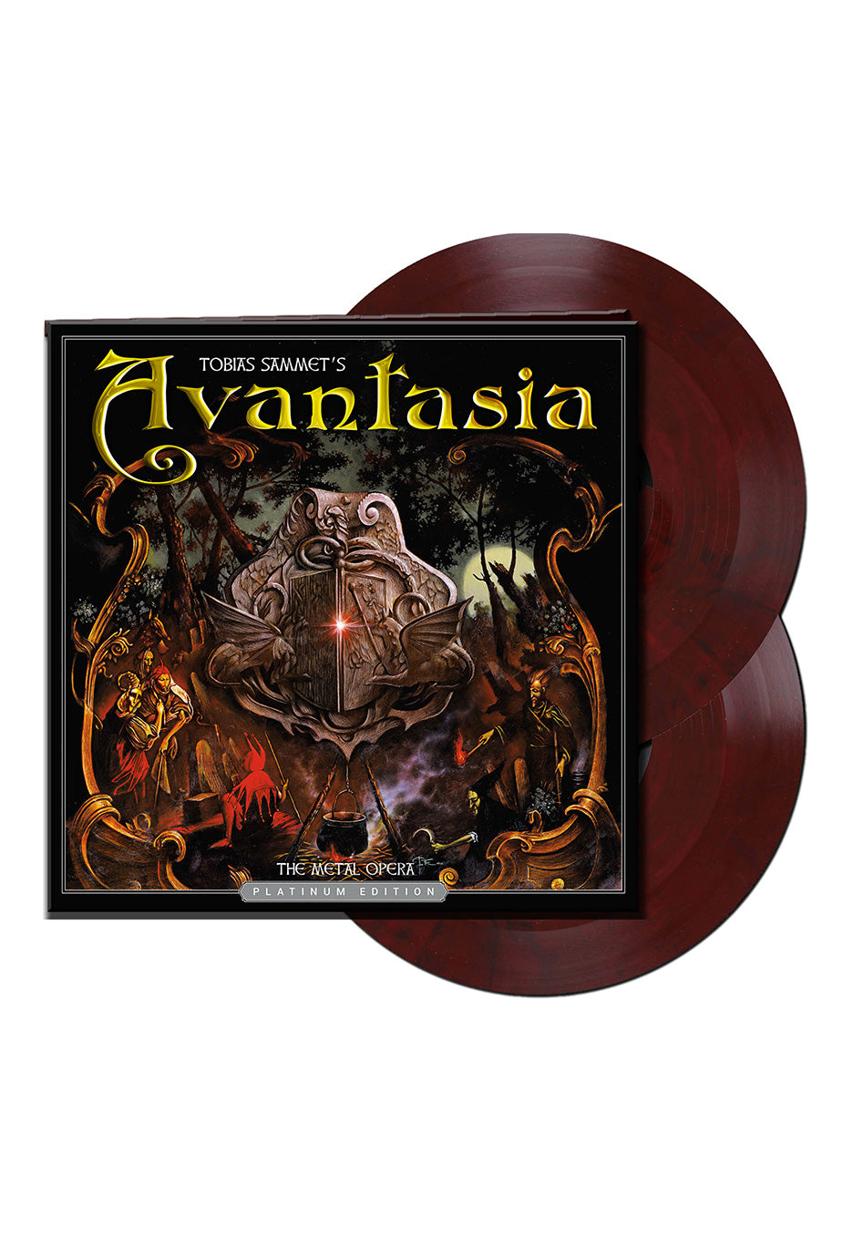 Avantasia - The Metal Opera Pt. I (Platinum Edition) Ltd. Dark Red - Colored 2 Vinyl With Credit Card Cheap Pice