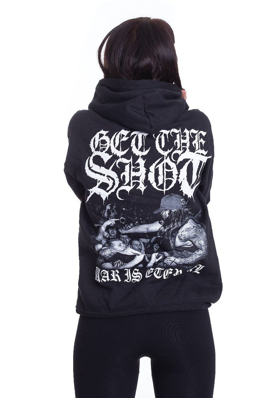 Get The Shot - War Is Eternal - Hoodie Buy Cheap Clearance Store