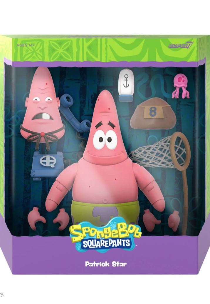 SpongeBob SquarePants - Patrick Ultimates - Action Figure Cheap Lowest Pice