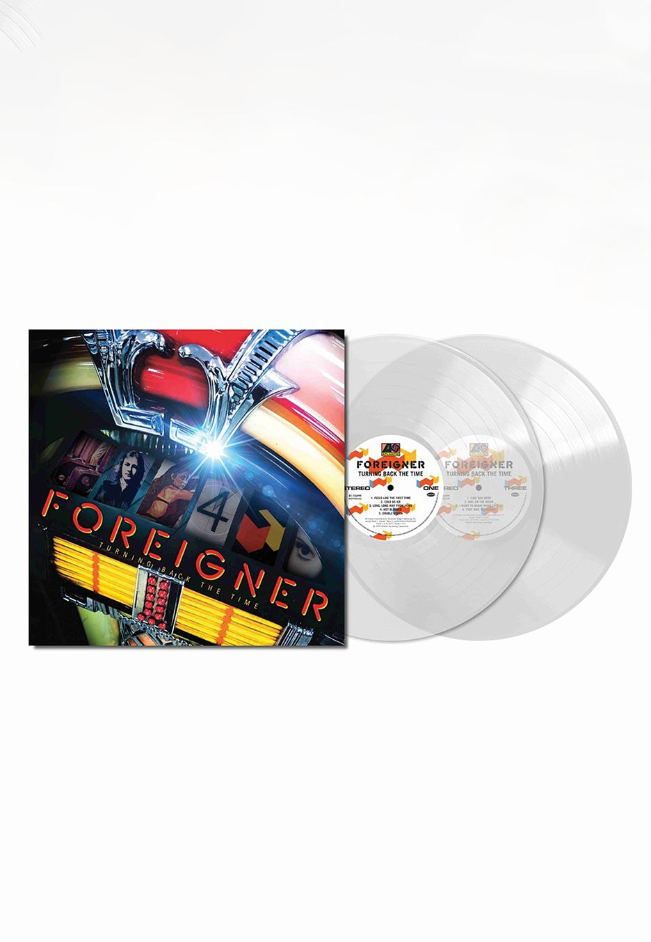 Foreigner - Turning Back The Time Ltd. Ultra Clear - Colored 2 Vinyl Great Deals Sale Online