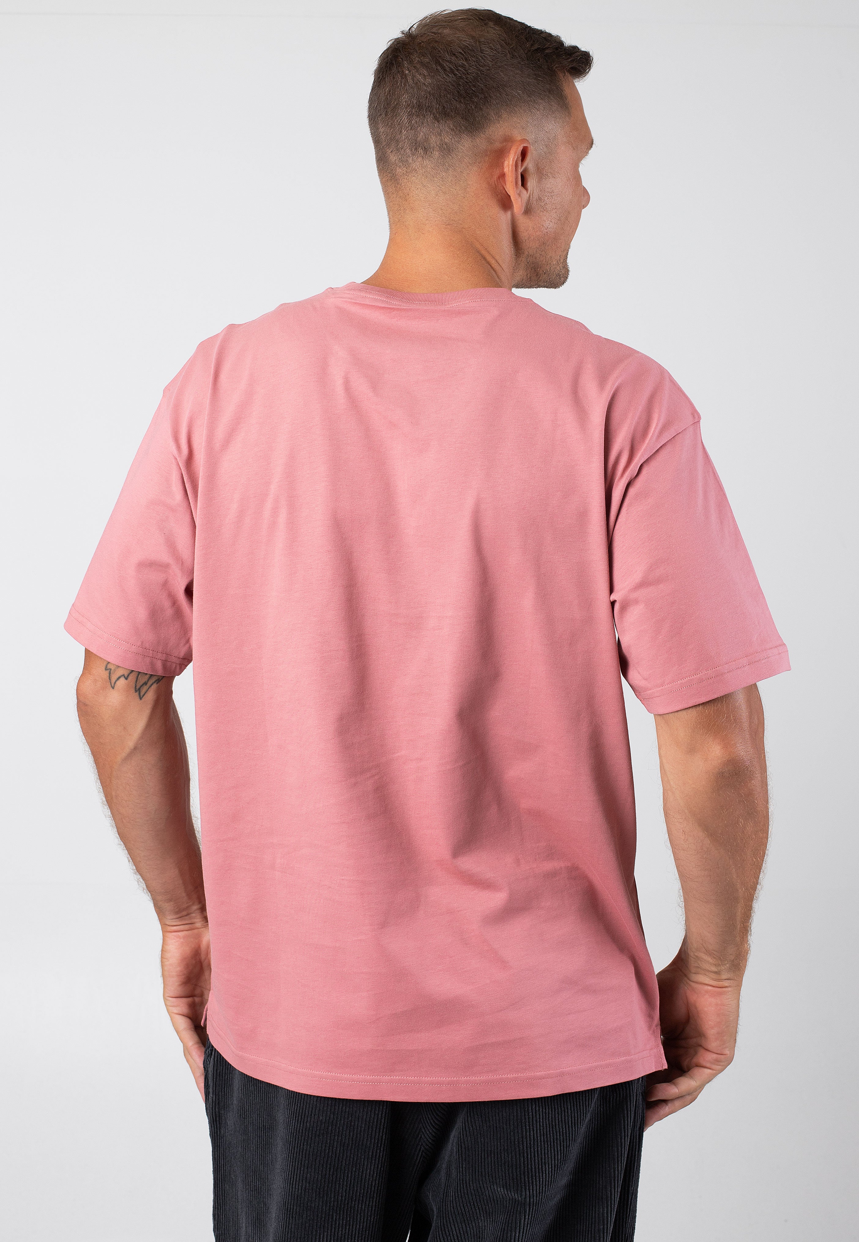 Carhartt WIP - Madison Dusty Rose / White - T-Shirt Free Shipping Popular