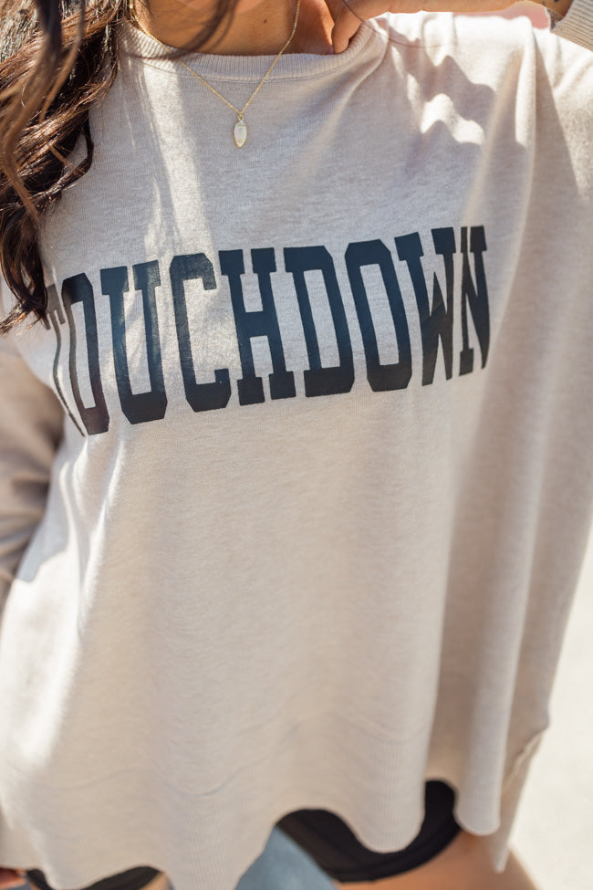 We Need Another Touchdown Beige Sweater FINAL SALE Clearance Great Deals