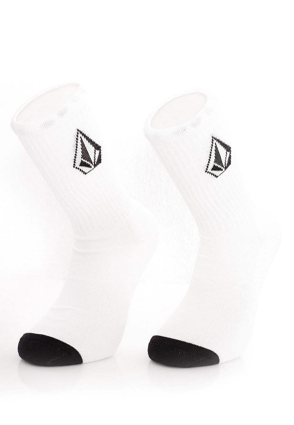 Volcom - Full Stone 3 Pack White - Socks Outlet Discount Authentic