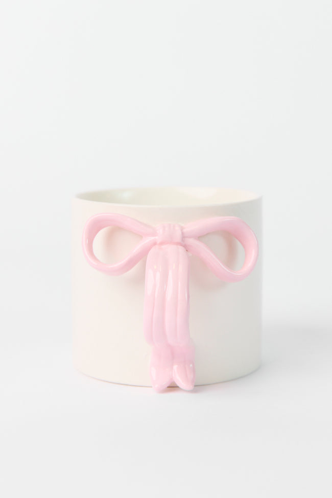 Pink Bow Mug Outlet