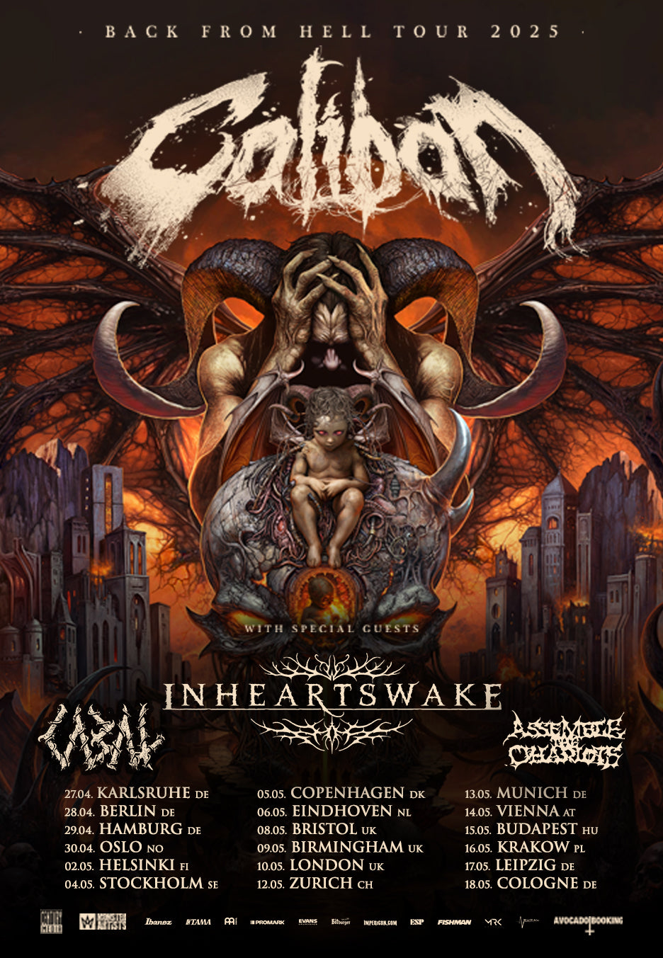 Caliban - 28.04.2025 Berlin Stehplatz - Ticket Discount Shop For