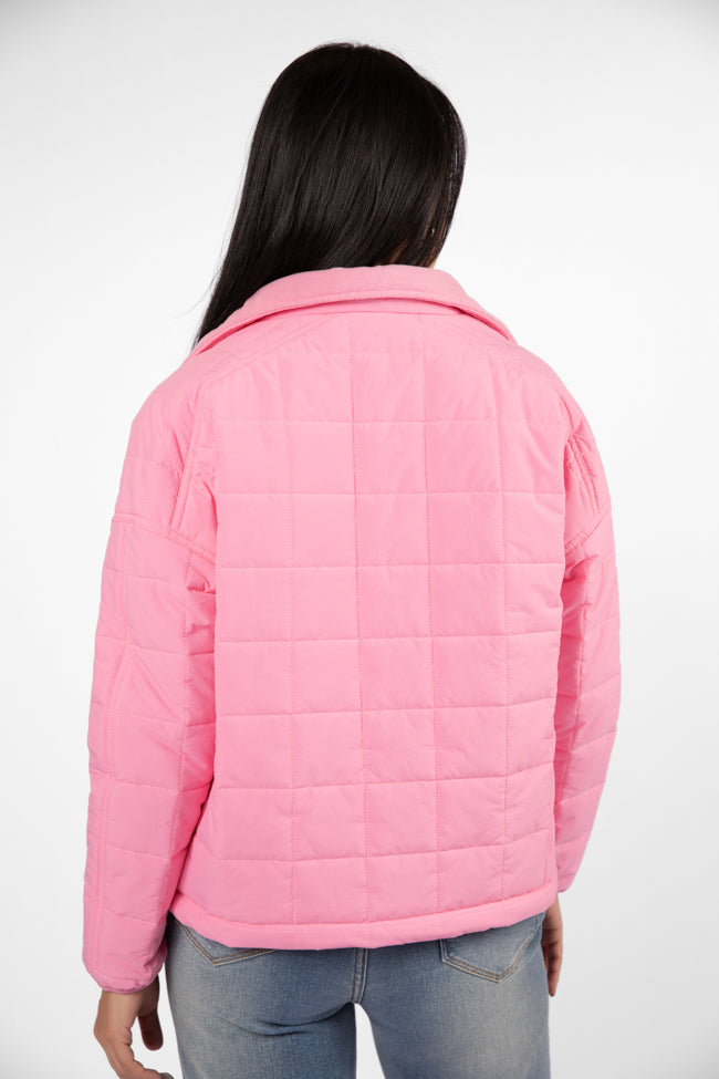 Vail Valley Pink Lightweight Puffer Jacket SALE Supply Sale Online