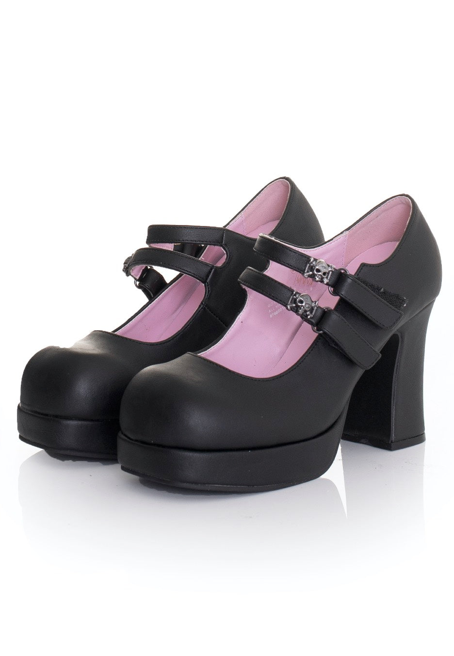 DemoniaCult - Gothika 09 Black Vegan Leather - Heels Get To Buy