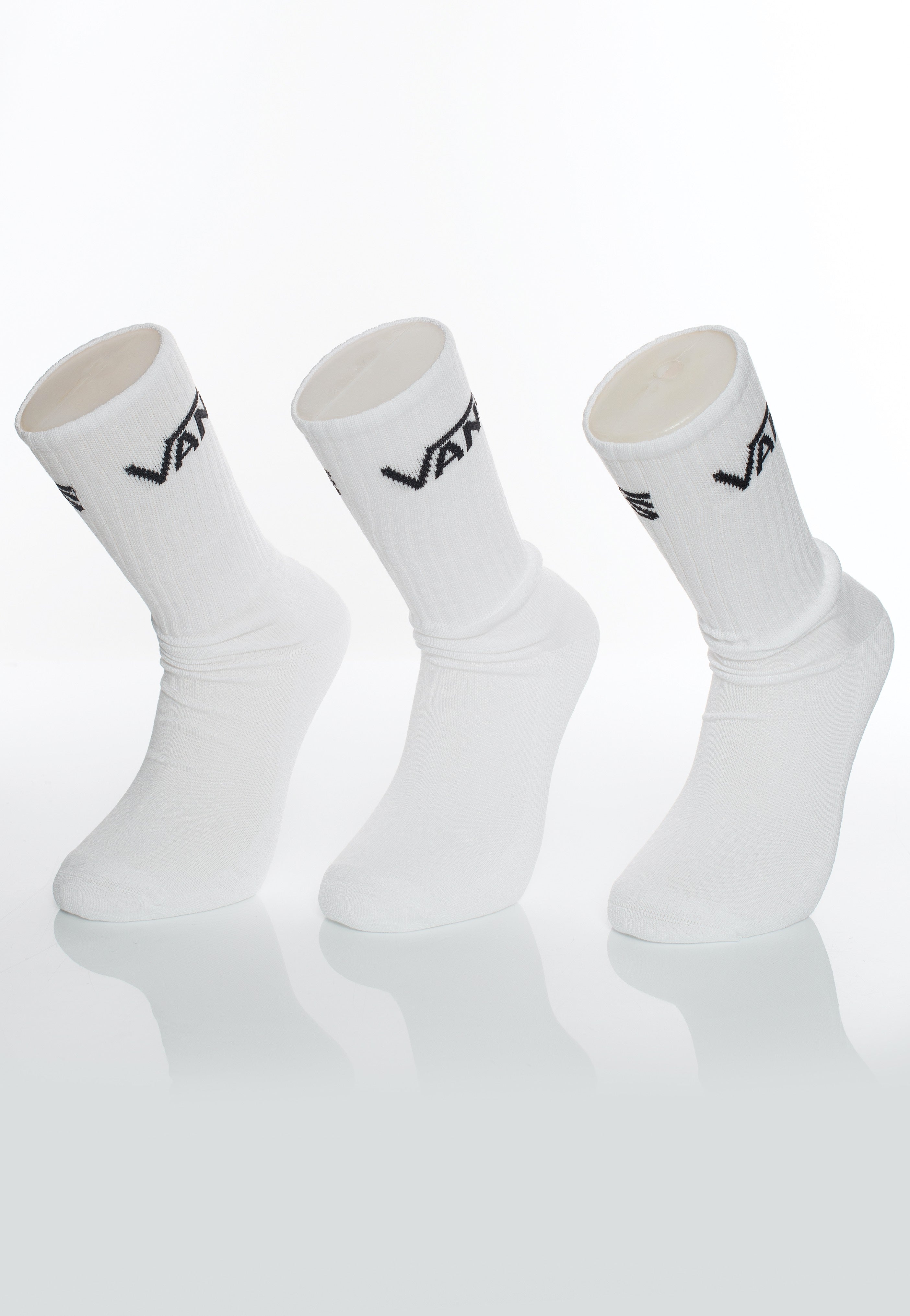 Vans - Classic Crew Pack Of 3 White - Socks Very Cheap Sale Online