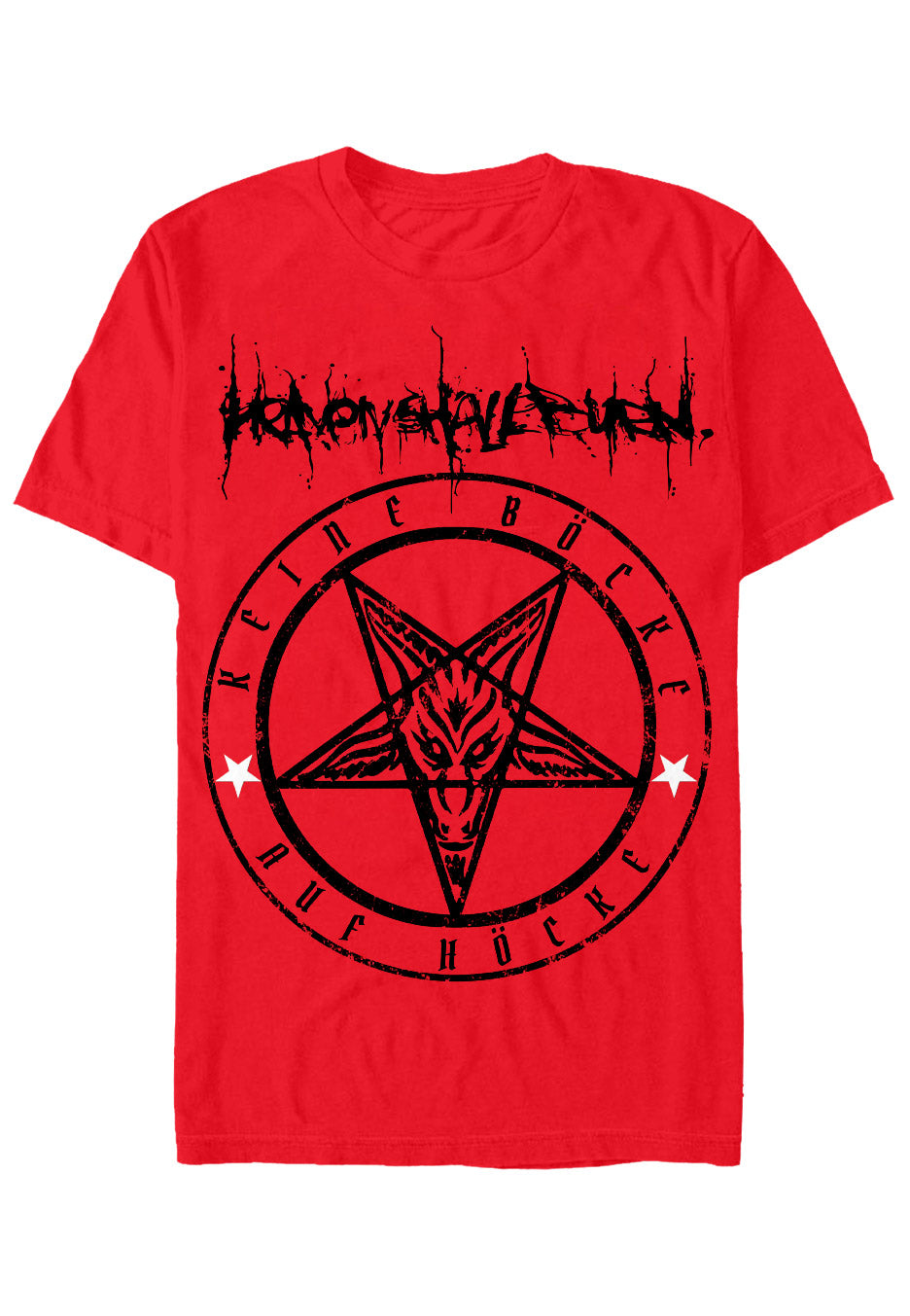 Heaven Shall Burn - Keine Bcke Red - T-Shirt Clearance Geniue Stockist