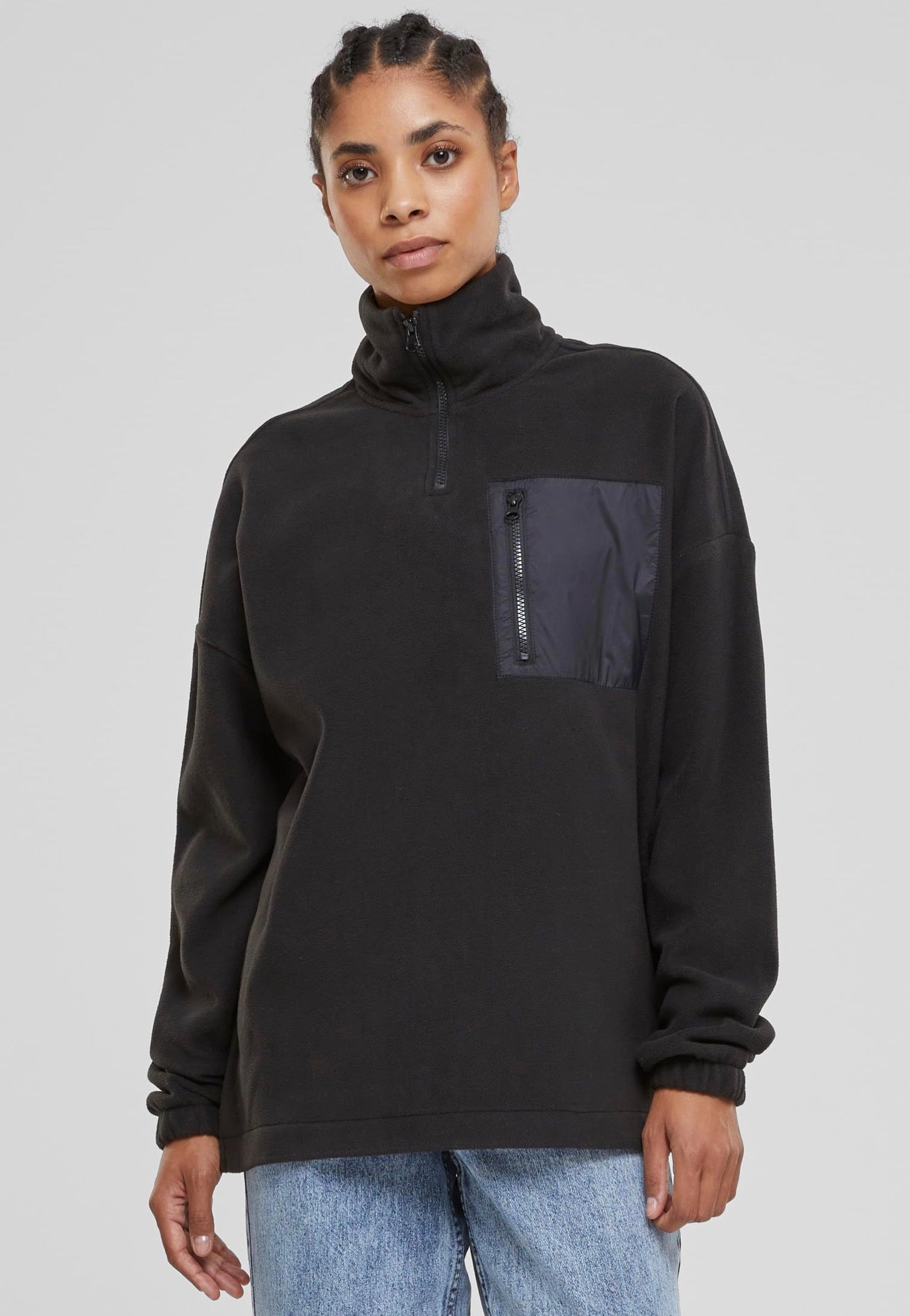 Urban Classics - Ladies Polar Fleece Black - Pullover Outlet Store For Sale