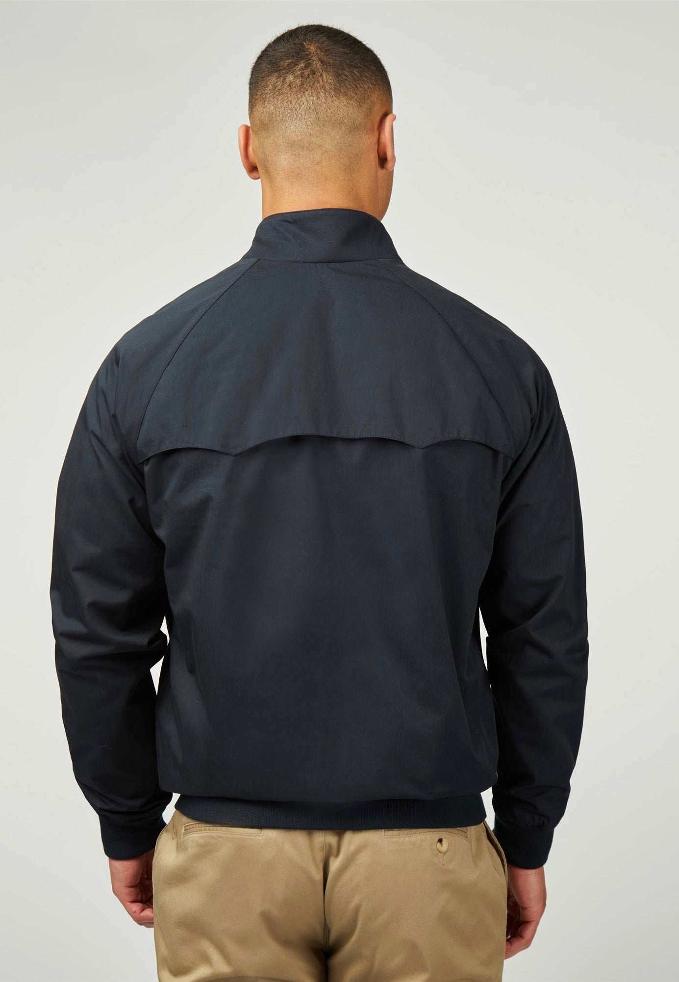 Ben Sherman - Signature Harrington Dark Navy - Jacket Online Online Original