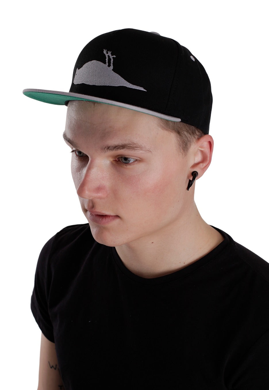 Atticus - Bird Black/Silver - Cap 100% Original Online