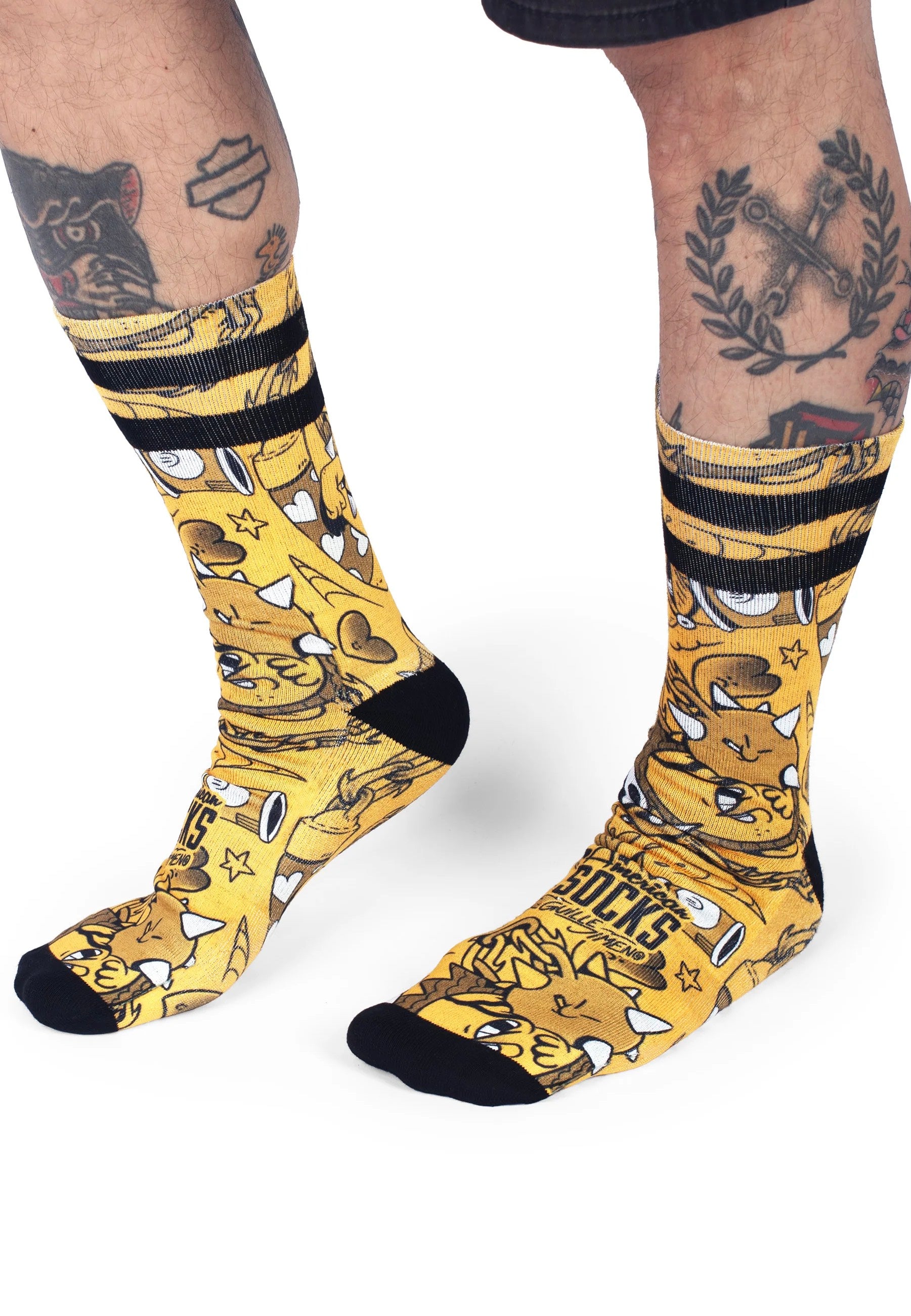 American Socks - Misfire Mid High Yellow - Socks Buy Cheap Wholesale Pice