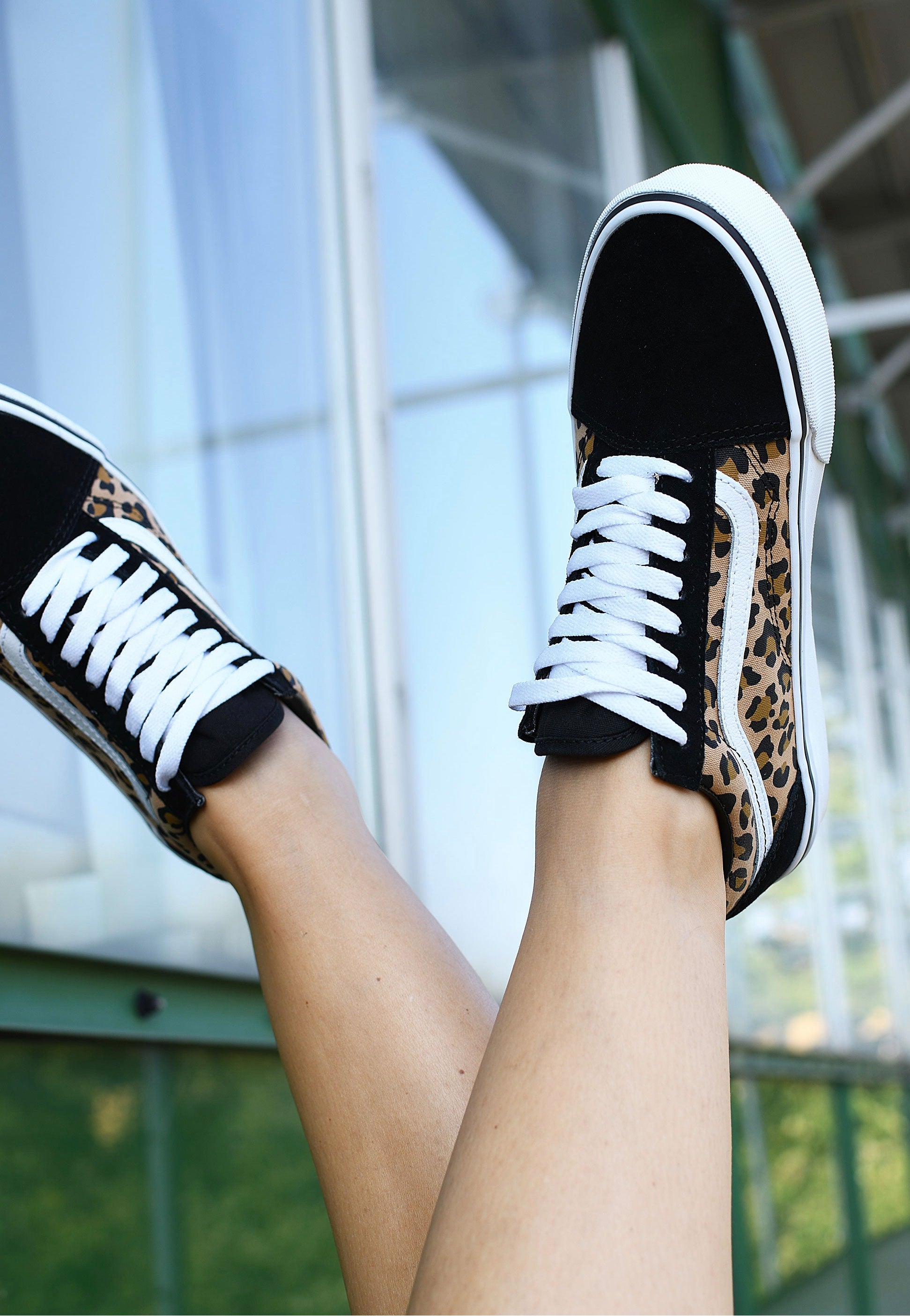 Vans - Old Skool Animalier Black - Girl Shoes Discount Collections