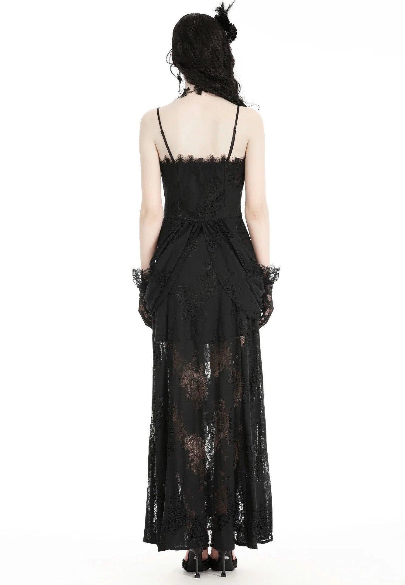 Dark In Love - Gothic Elegant Lace Black - Dress Cheap Sale Now