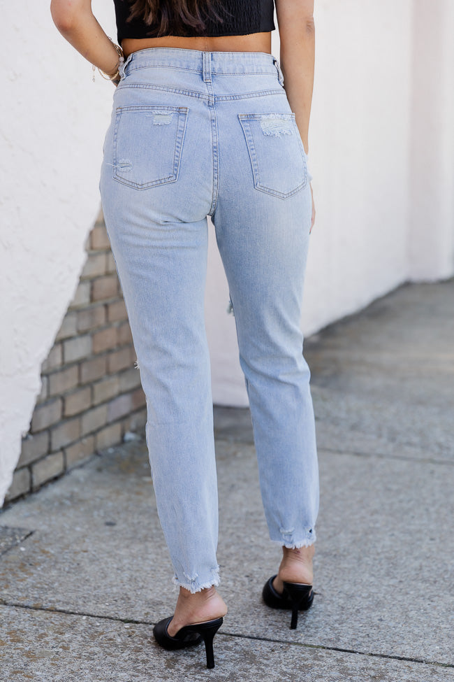 Grace Light Wash High Waisted Jeans FINAL SALE Best Seller