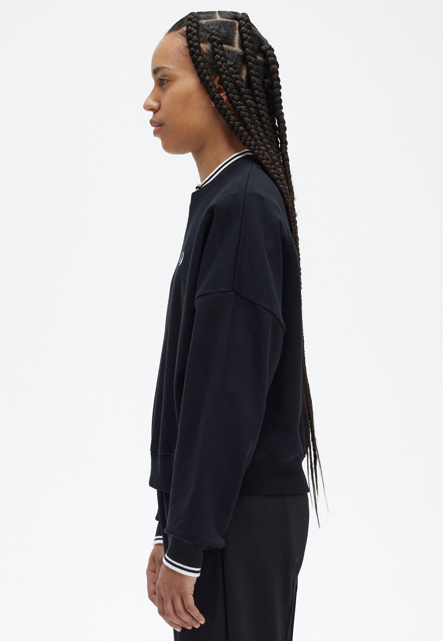 Fred Perry - Tipped Black - Sweater Sale How Much