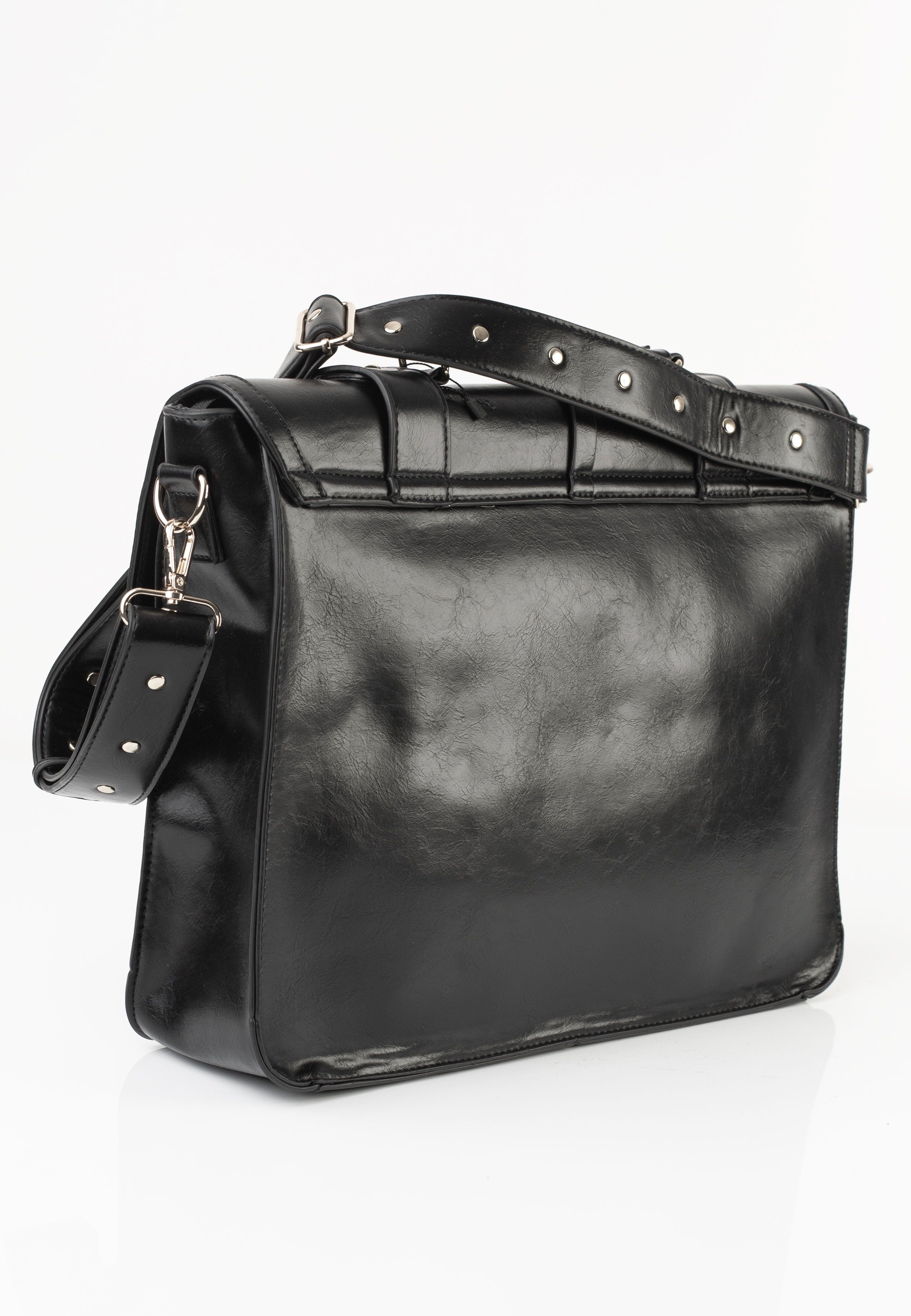 Jawbreaker - Studded Steampunk Postman Black - Bag Buy Cheap Best Place