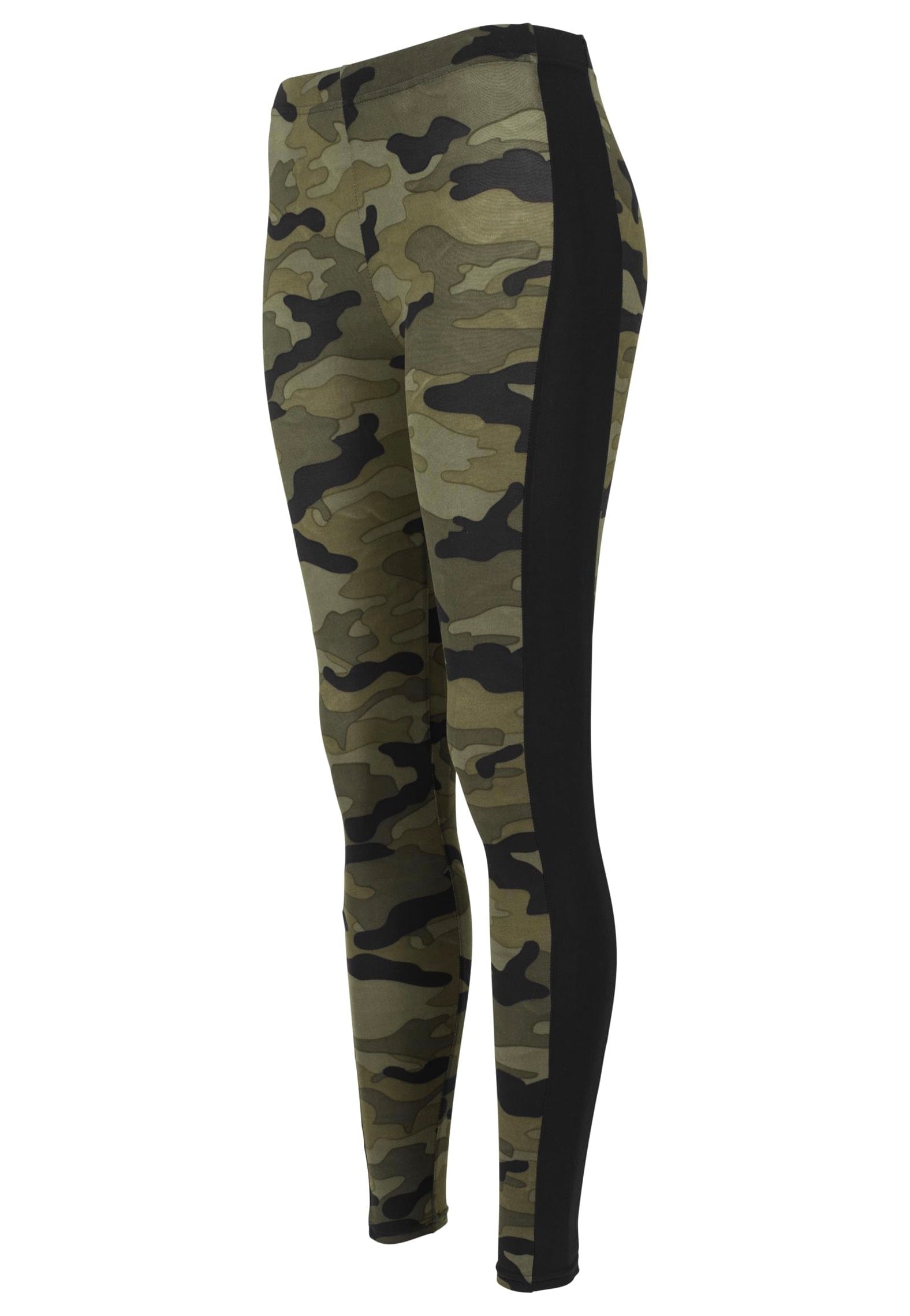 Urban Classics - Ladies Stripe Woodcamo/Black - Leggings Enjoy For Sale