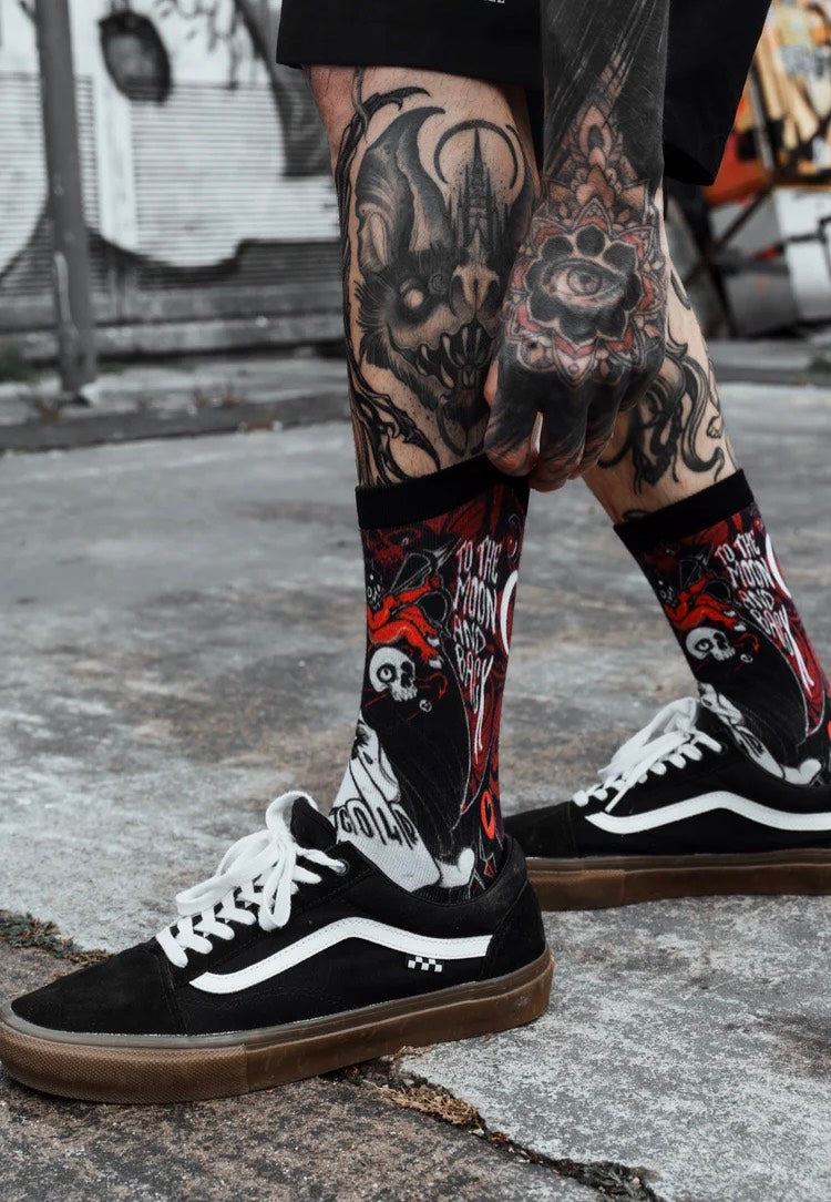 Stay Cold Apparel - Wednesday Hate Black - Socks Fast Delivery Cheap Online