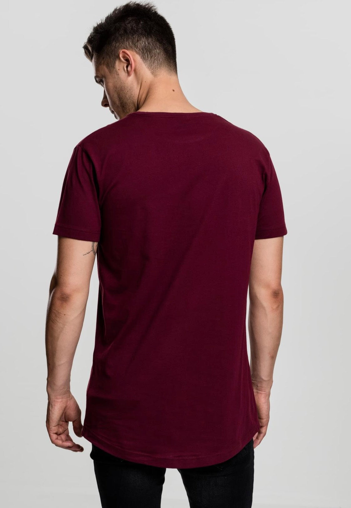 Urban Classics - Shaped Long Port - T-Shirt With Mastercard