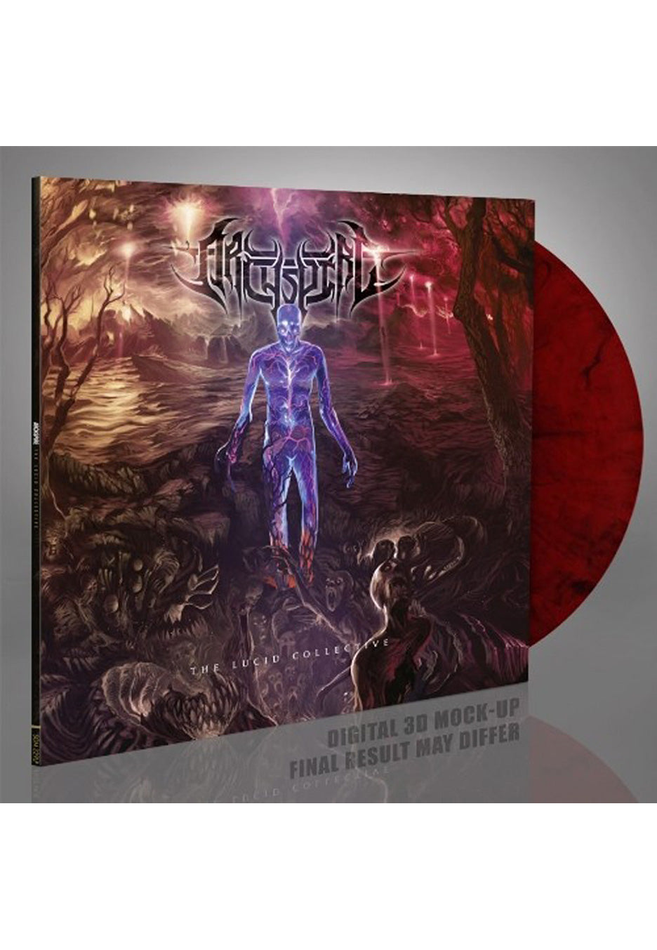 Archspire - The Lucid Collective Transparent Red And Black - Marbled Vinyl Cheap Lowest Pice