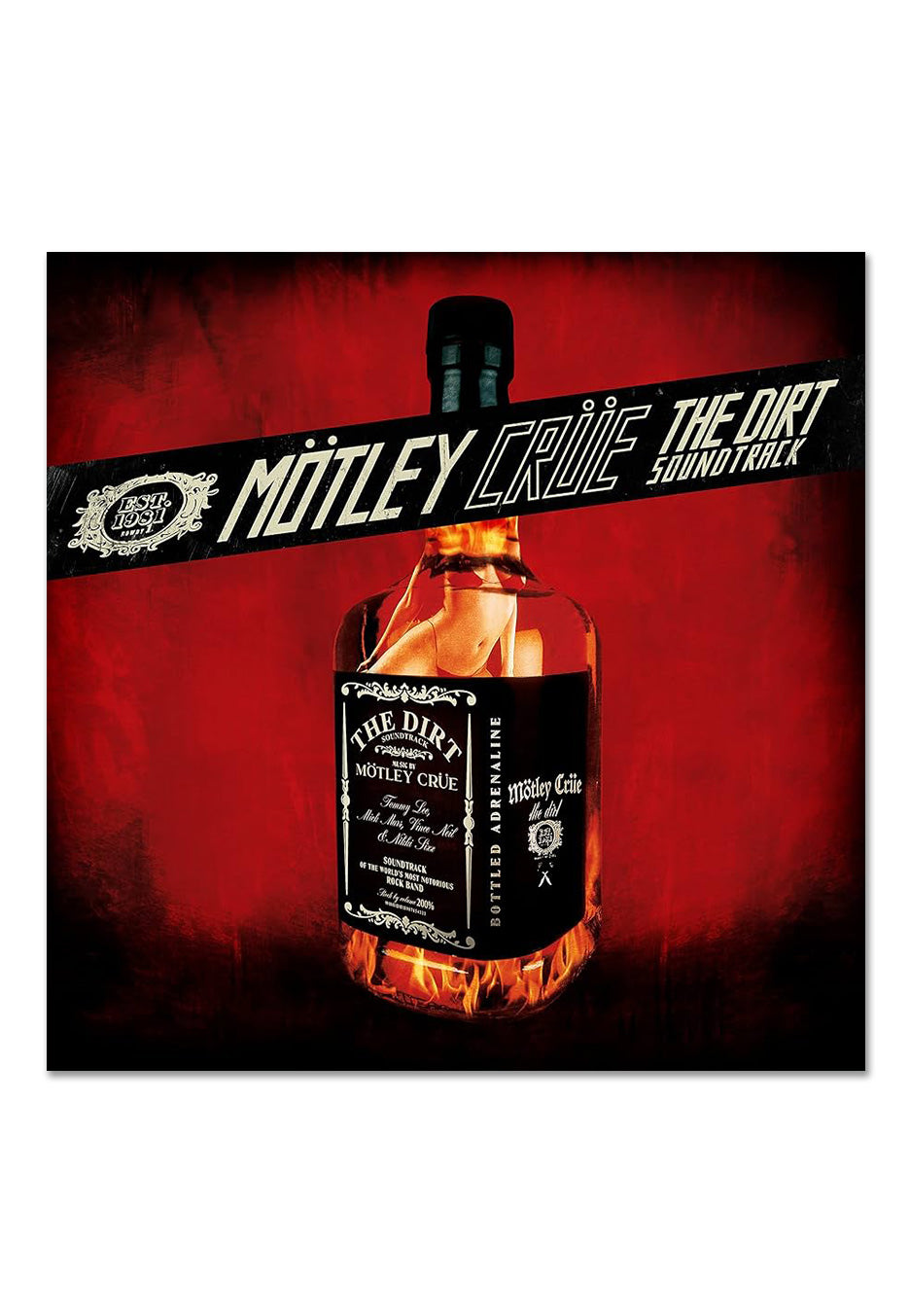 Mtley Crüe - The Dirt Soundtrack - 2 Vinyl Brand New Unisex Cheap Online