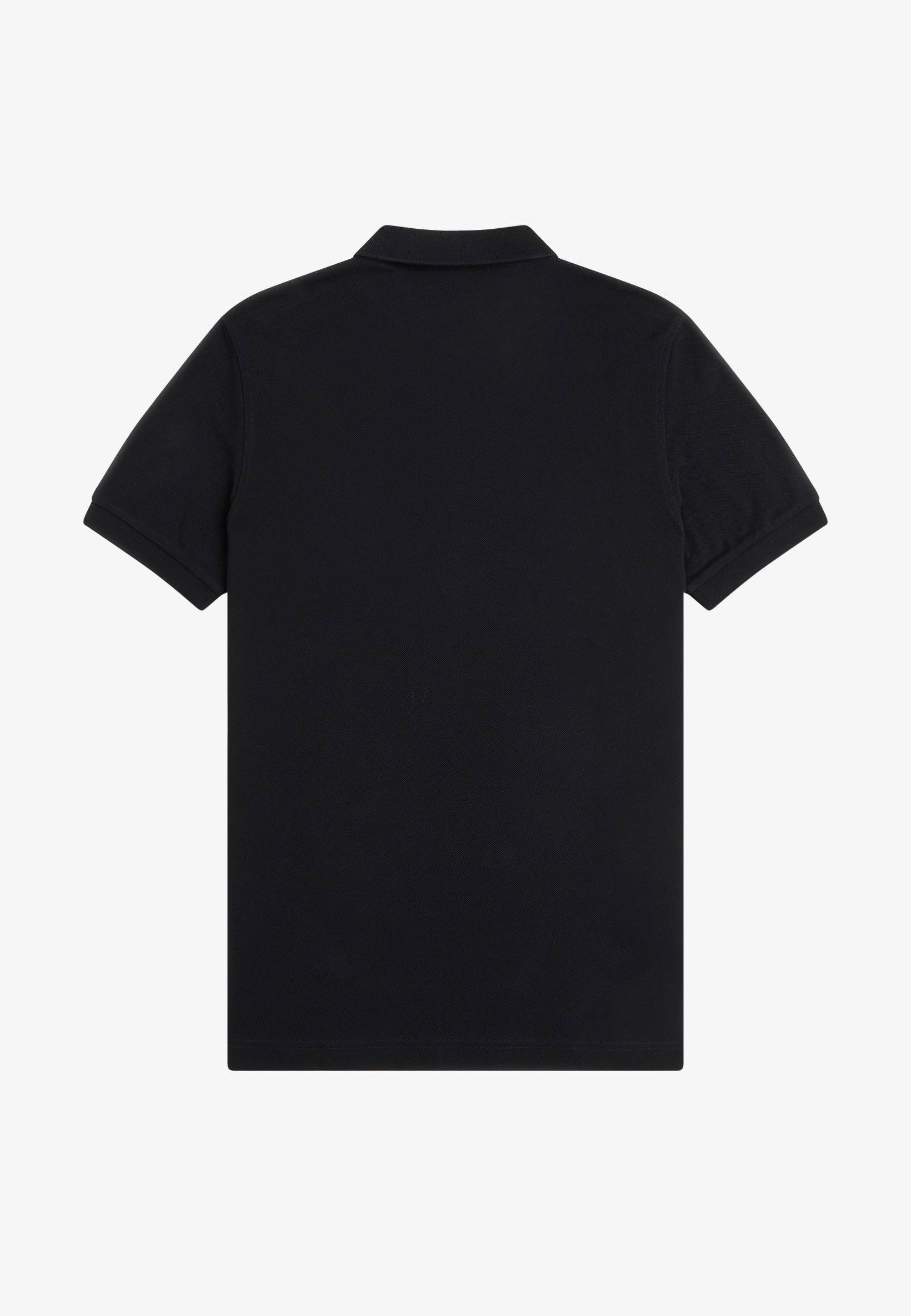 Fred Perry - The Fred Perry Black/Marmalade - Polo Manchester For Sale