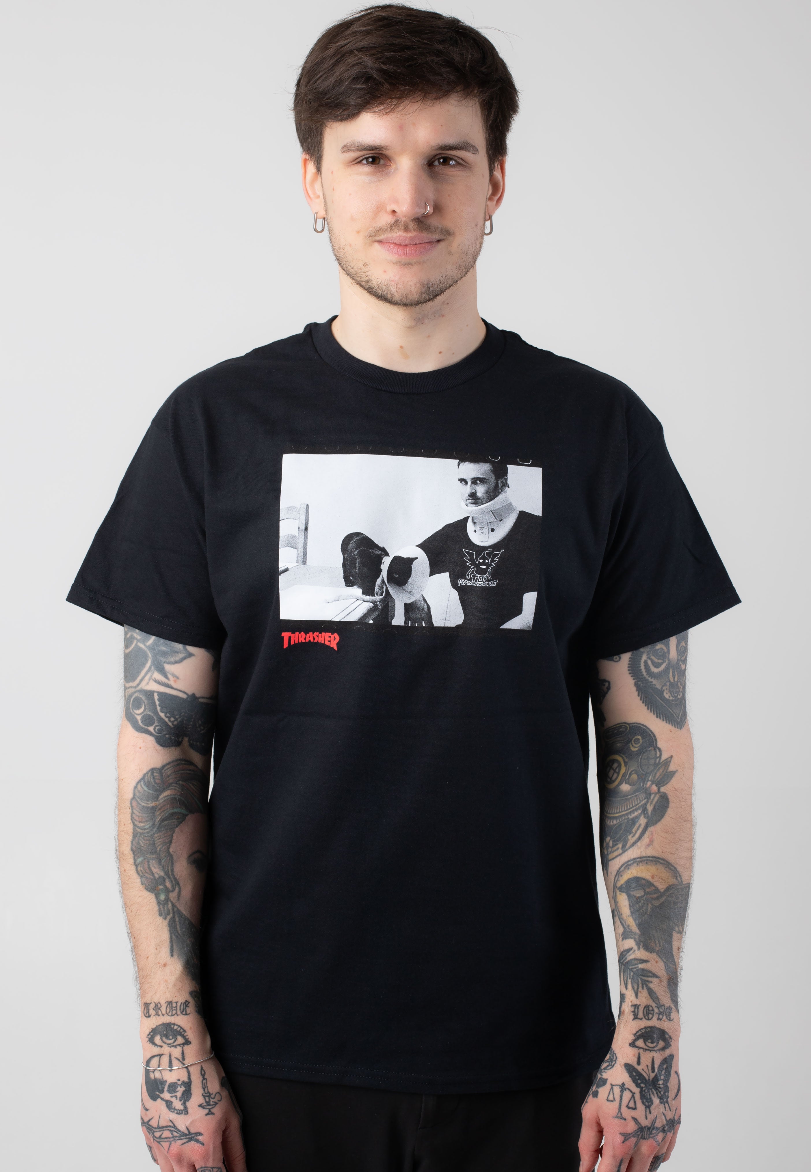 Thrasher x Toy Machine - Templeton Black - T-Shirt With Paypal Cheap Online