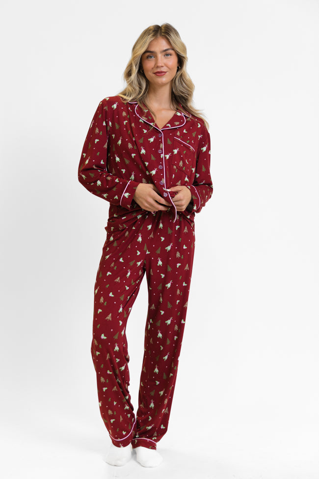 Under The Stars In Spruced Up Bamboo Pajama Pants FINAL SALE Clearance Wide Range Of