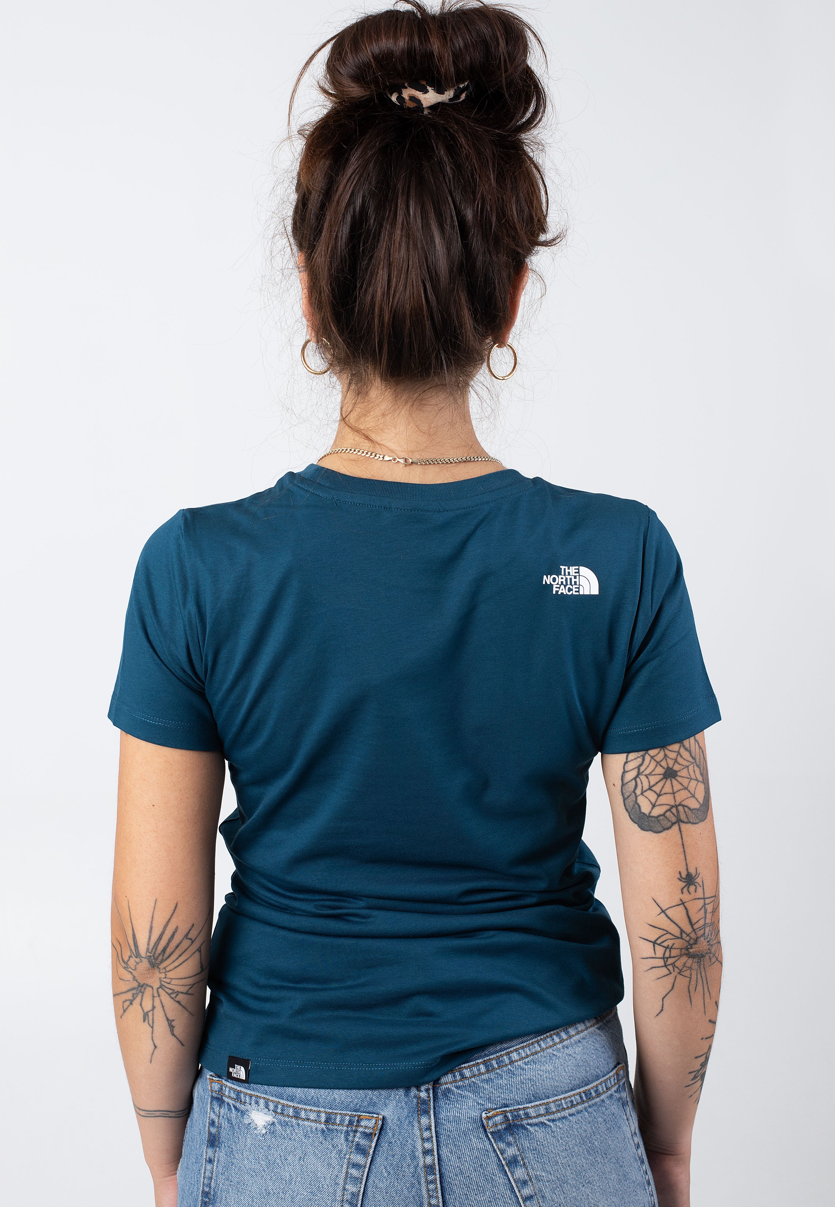 The North Face - Simple Dome Slitee Midnight Petrol - T-Shirt Free Shipping Huge Surprise