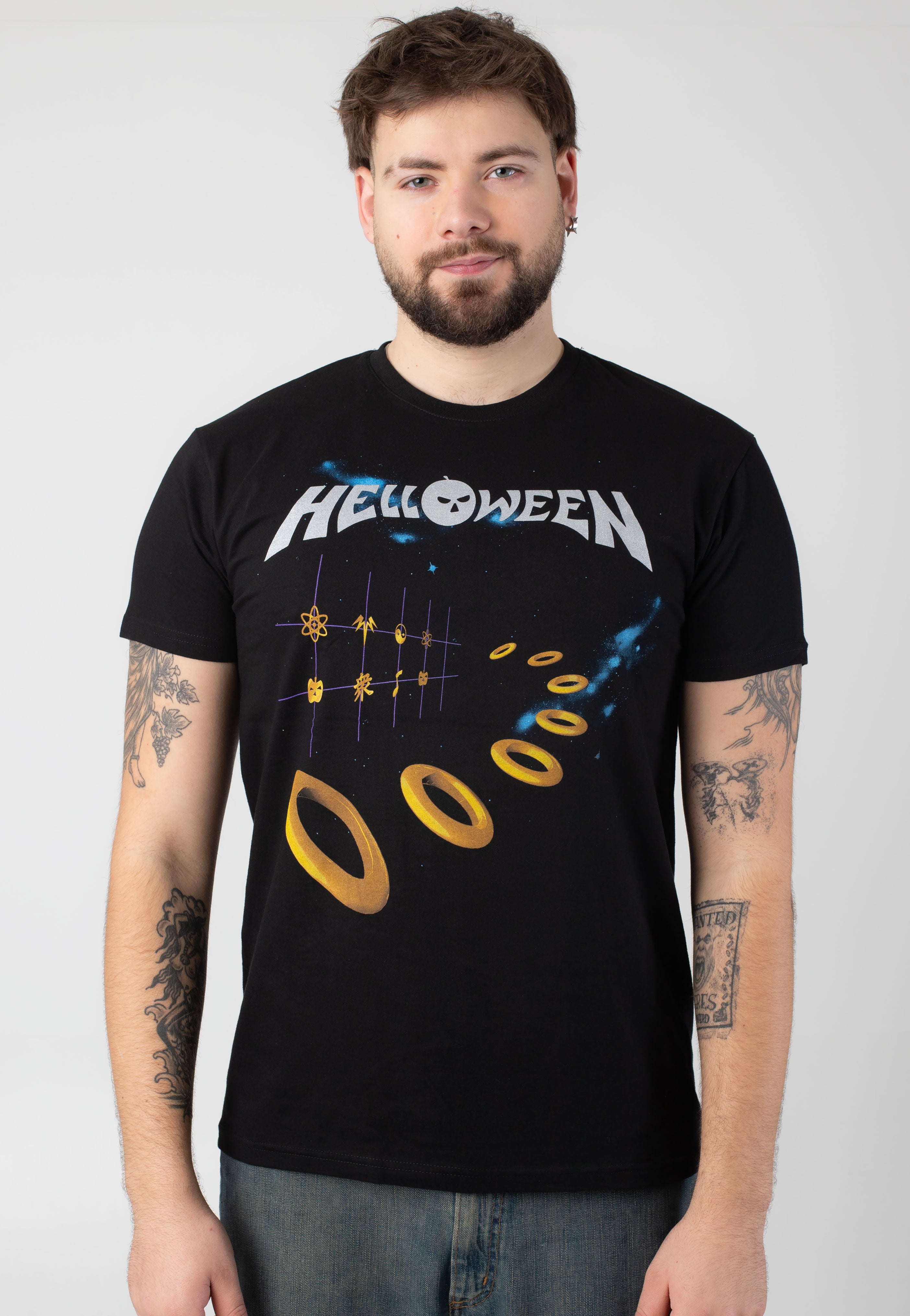 Helloween - Master Of The Rings - T-Shirt Outlet Amazing Pice