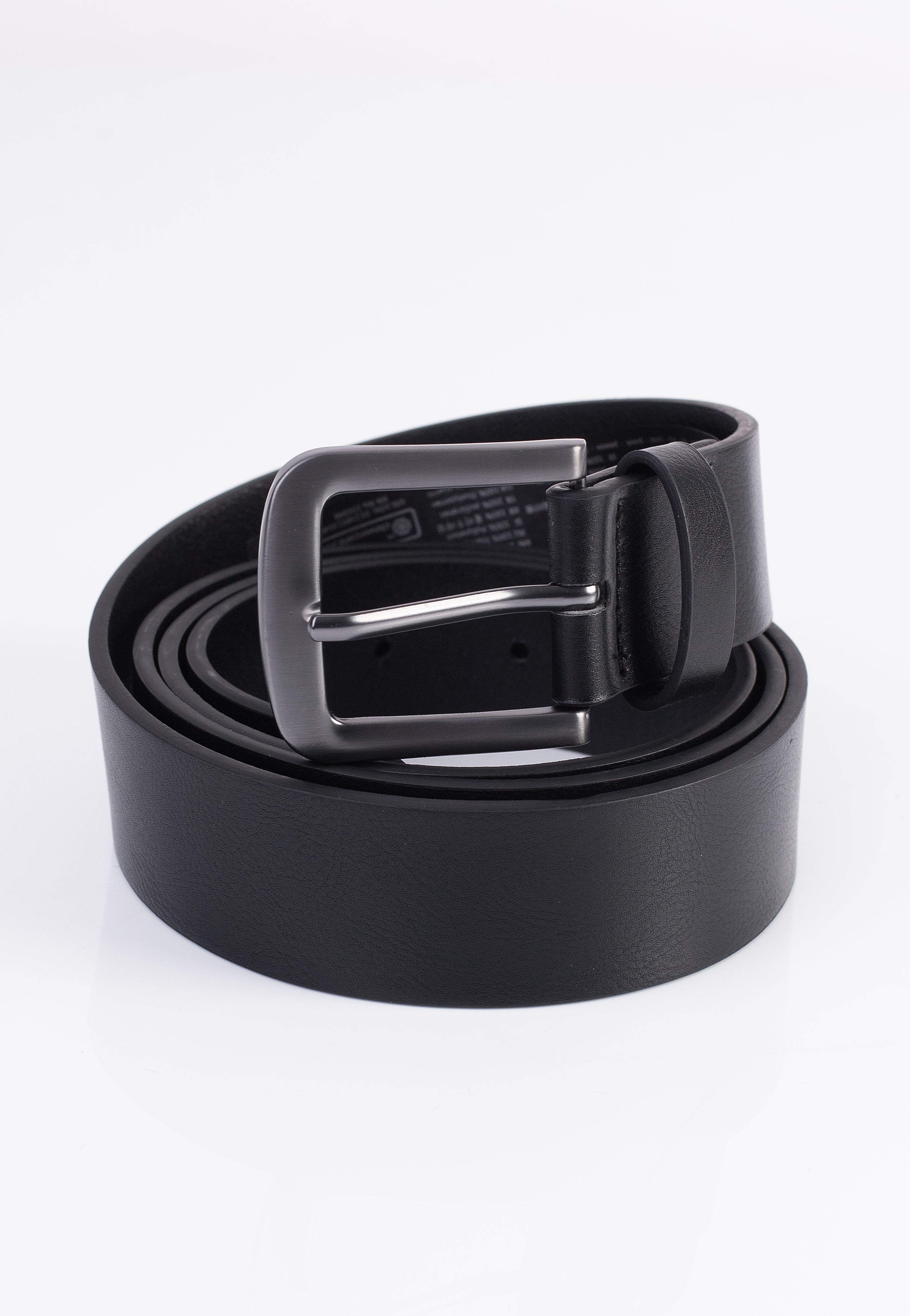 Urban Classics - Easy Synthetic Leather Black/Silver - Belt Outlet Locations