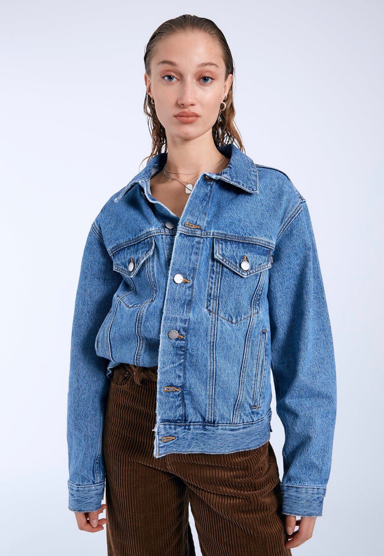 Dr. Denim - Joey Trucker Stream Sky Retro - Jacket Buy Cheap Low Shipping Fee