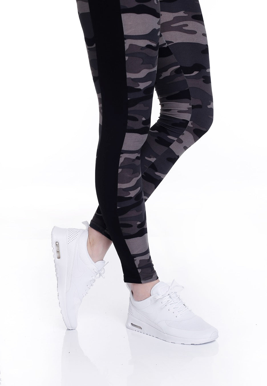 Urban Classics - Camo Stripe Darkcamo/Black - Leggings Shop For Cheap Pice