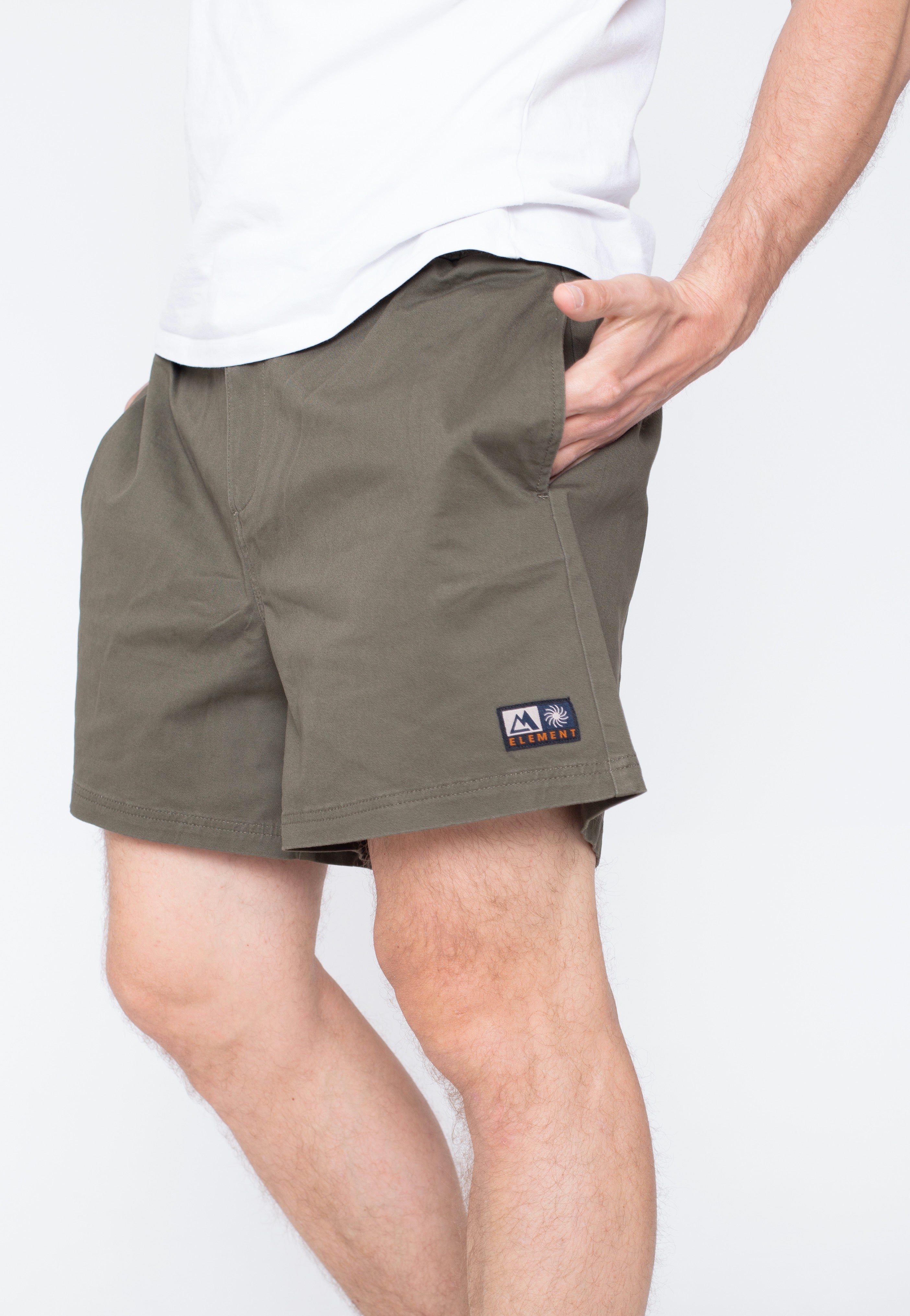 Element - Wander Twill Army - Shorts Cheap Sale Manchester