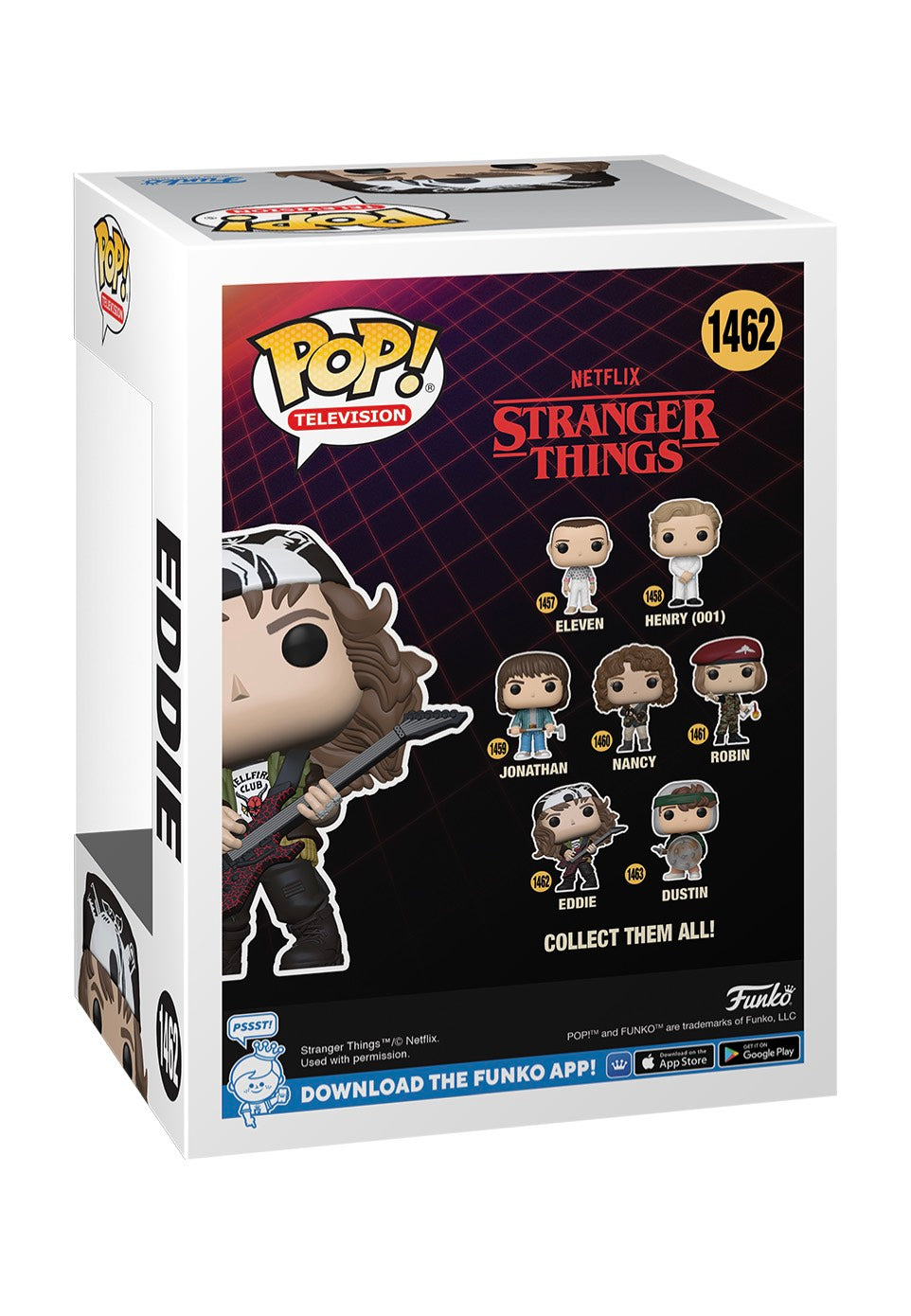 Stranger Things - Hunter Eddie w/ Guitar POP! Vinyl - Funko Pop Outlet Footlocker Finishline