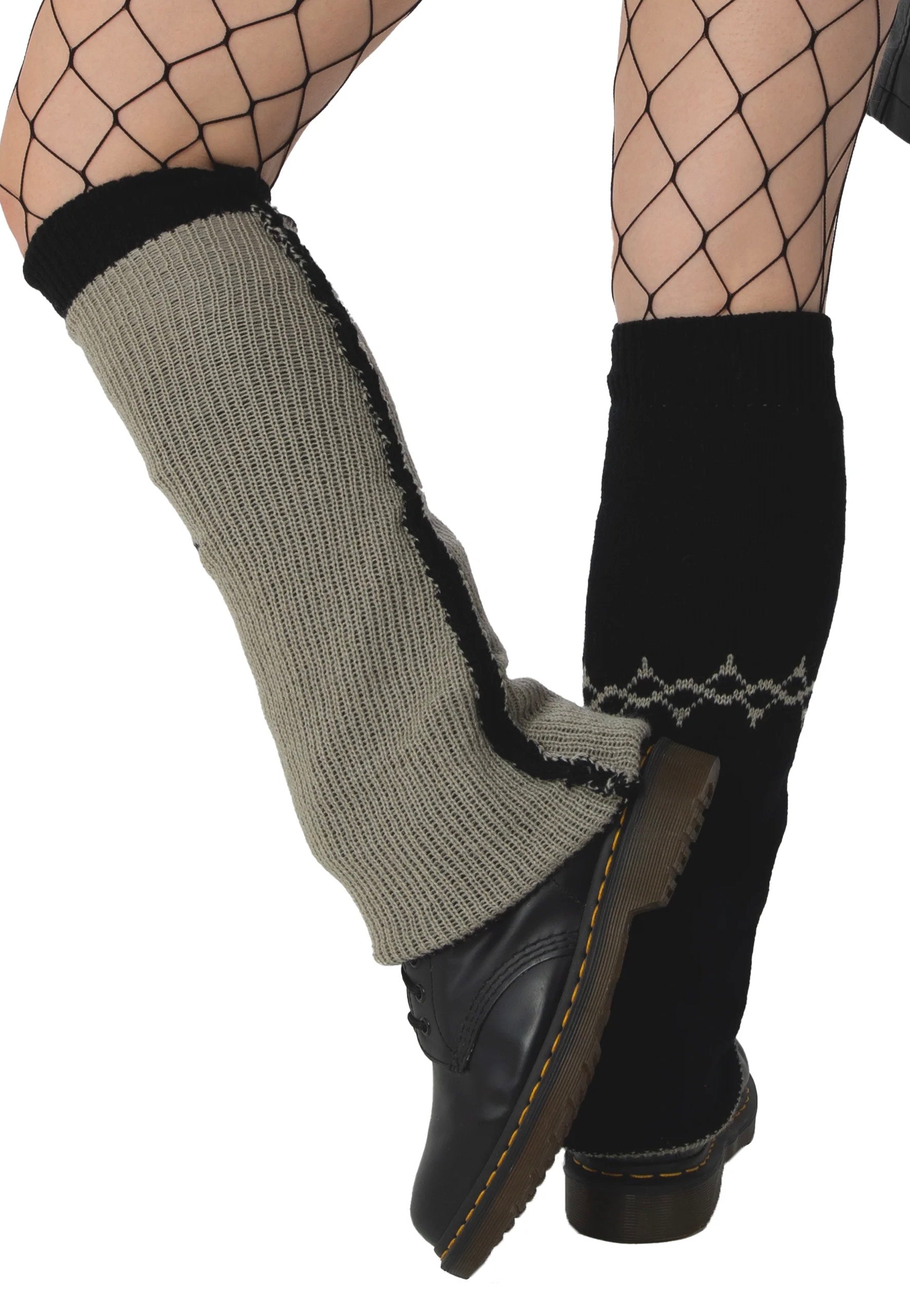 Pamela Mann - Reversable Cross And Wire - Leg Warmers Free Shipping Big Sale