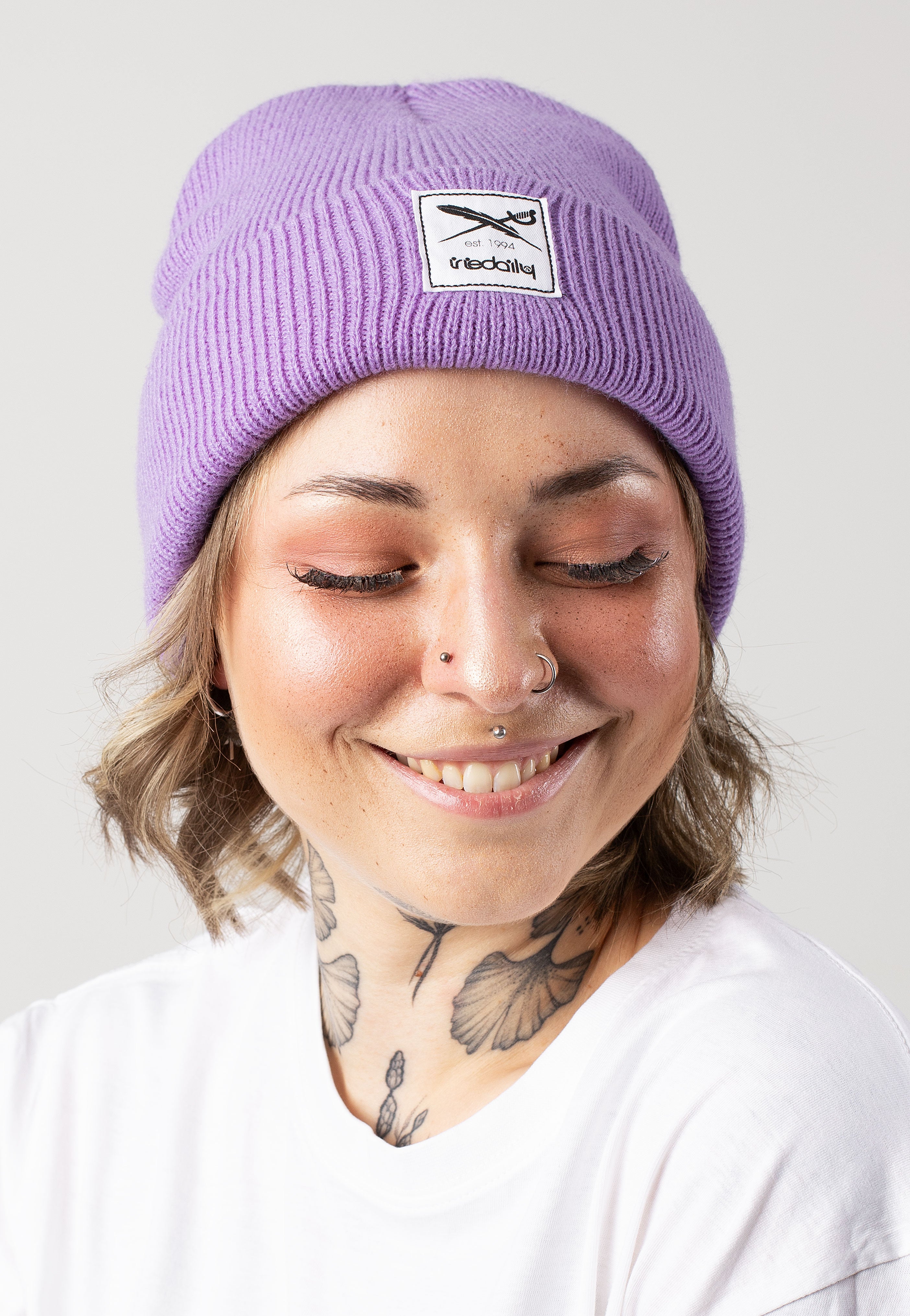 Iriedaily - Smurpher Heavy Lilac - Beanie Clearance Pices