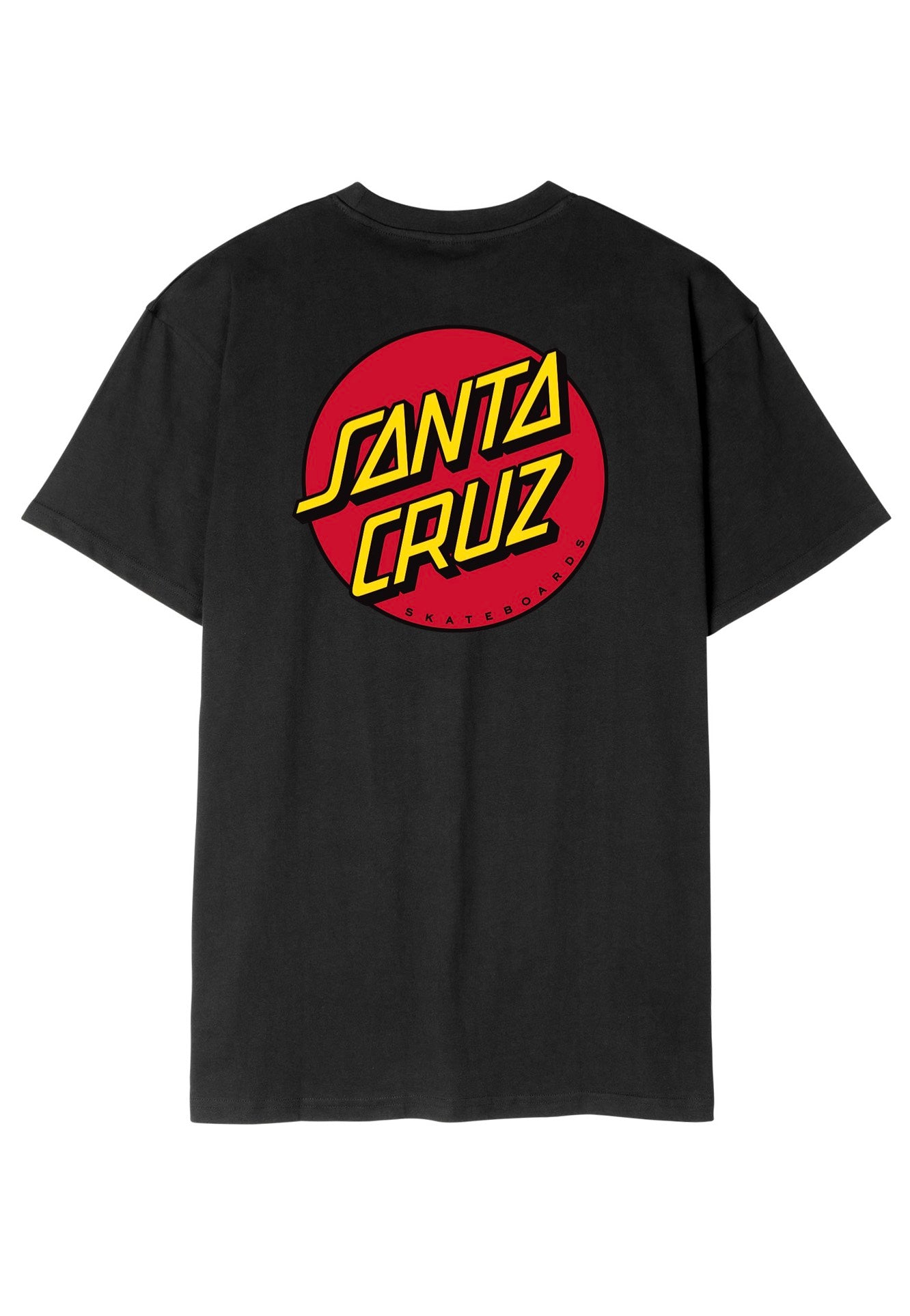 Santa Cruz - Classic Dot Chest Black - T-Shirt Online Online High Quality